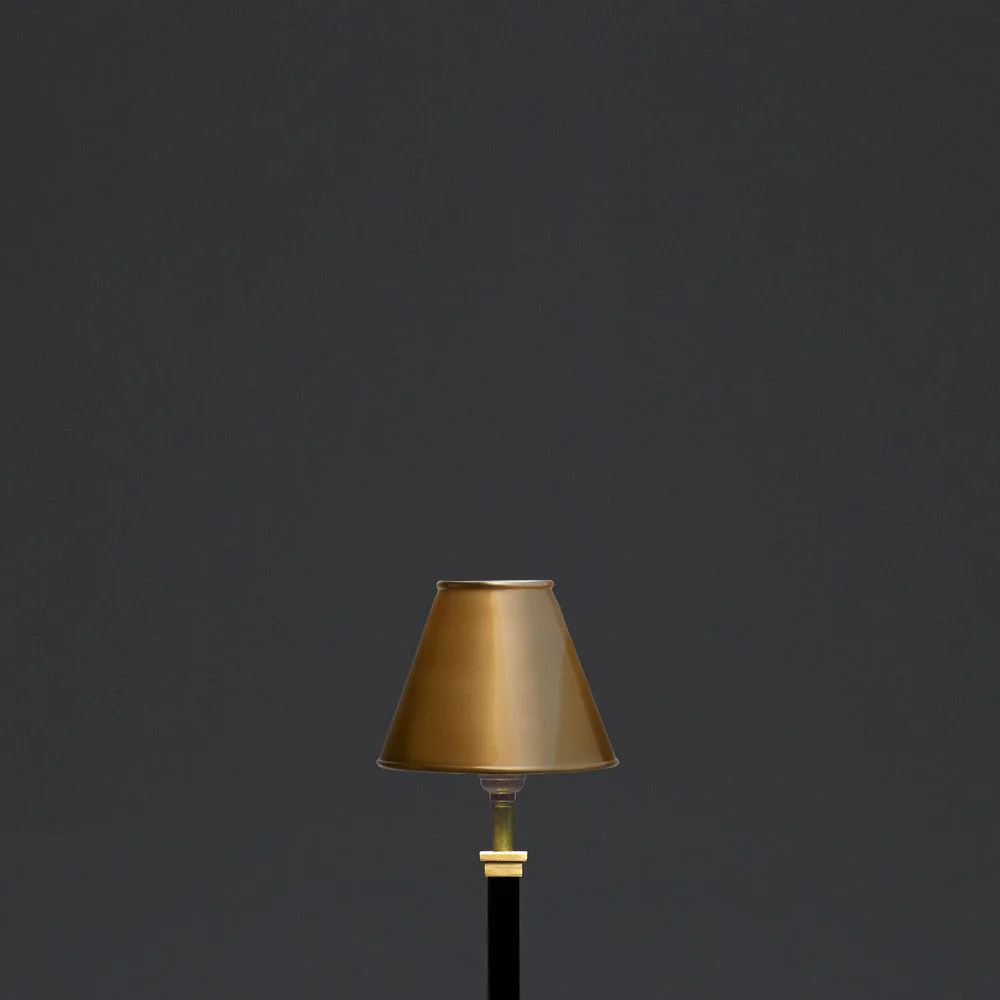 14cm empire shade in brasso - Image 4