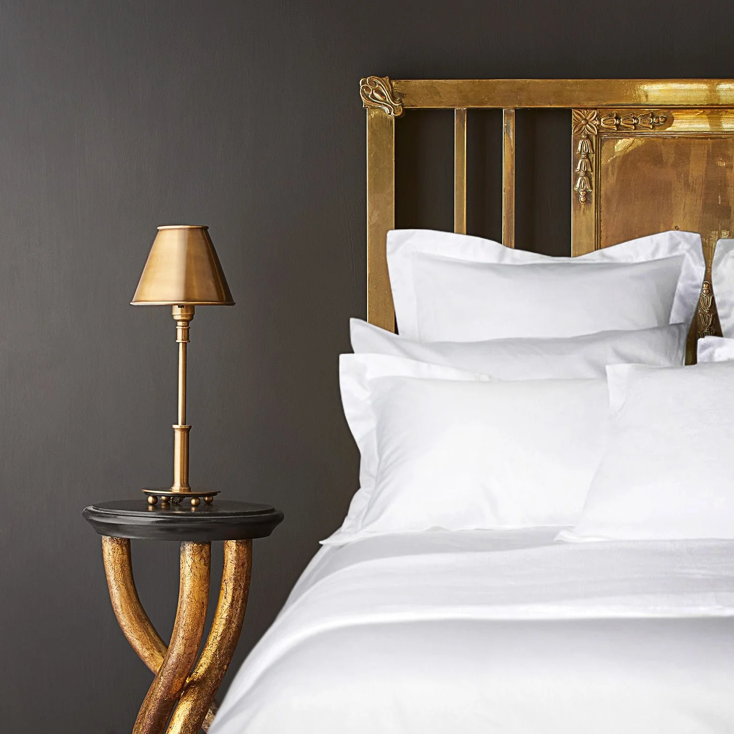 14cm empire shade in brasso - Image 5