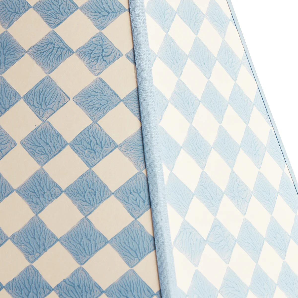 15cm Milford check square shade in perriwig
