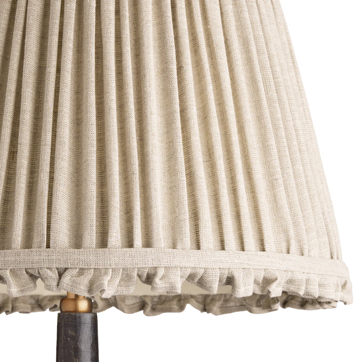 16cm empire bloomer shade in natural linen - Image 2