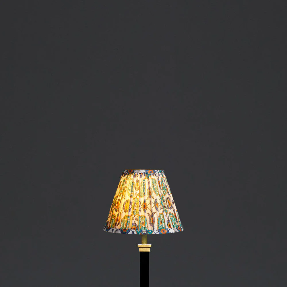 16cm empire shade in Sama printed cotton in aid of The Hands Up Foundation - Image 4