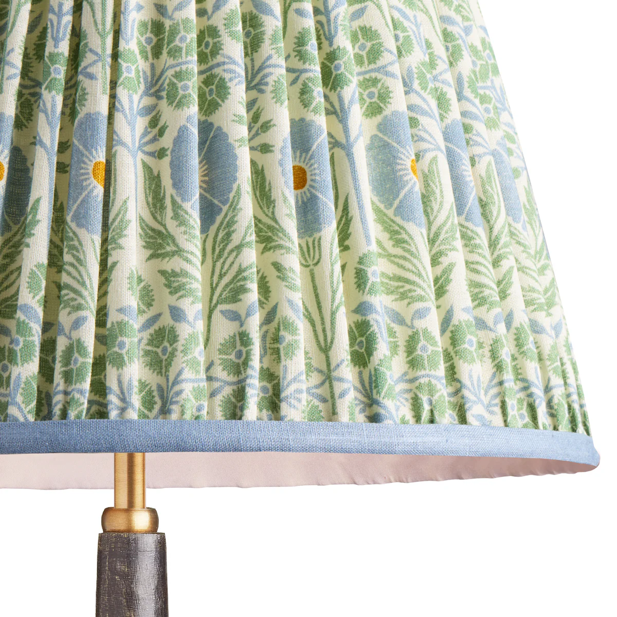 16cm empire shade in beryl 'poppies' linen by Ellen Merchant - Image 5