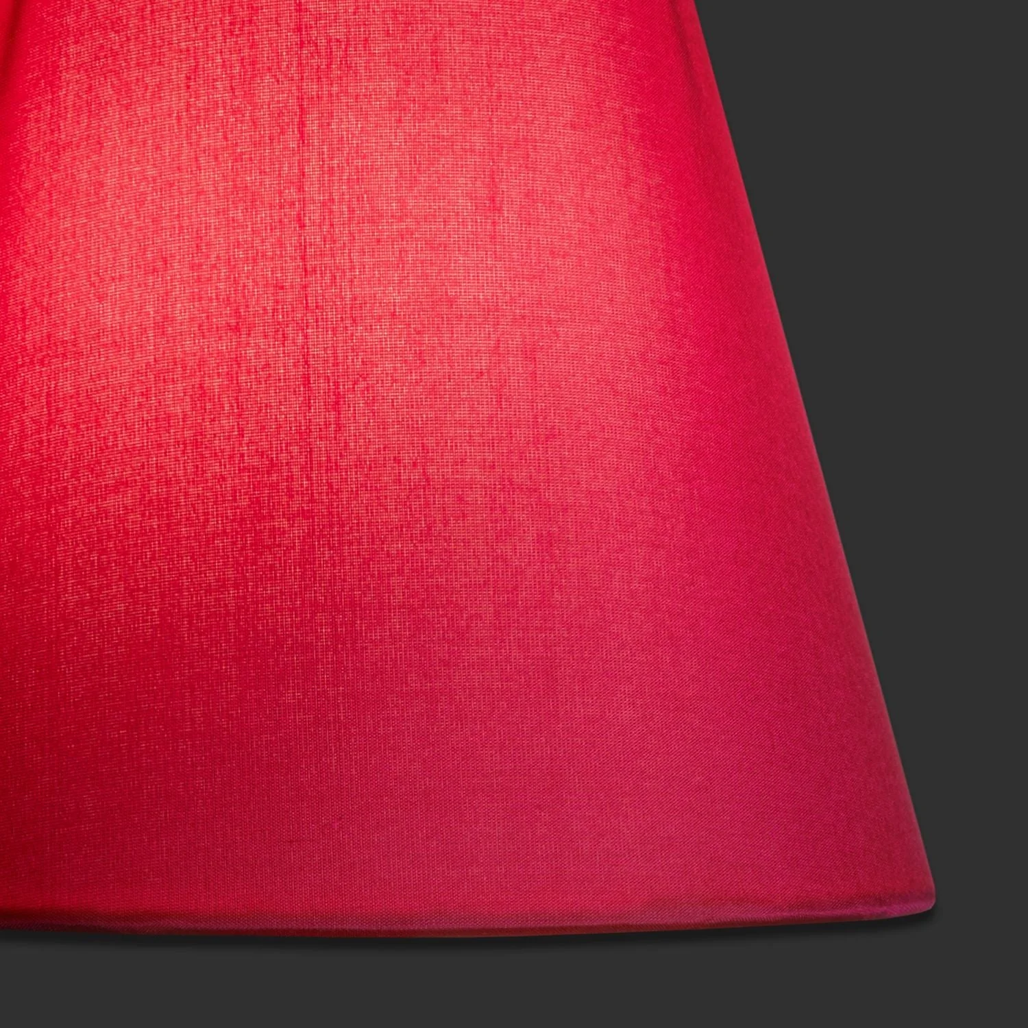 16cm empire shade in fuchsia dupion silk - Image 3
