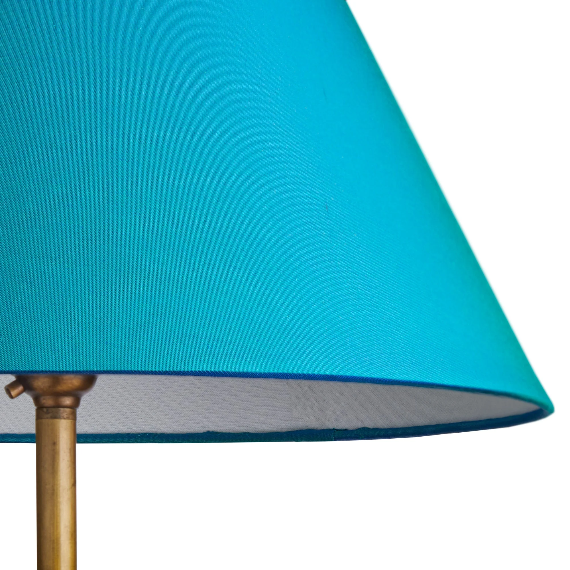 16cm empire shade in Peacock dupion silk - Image 5