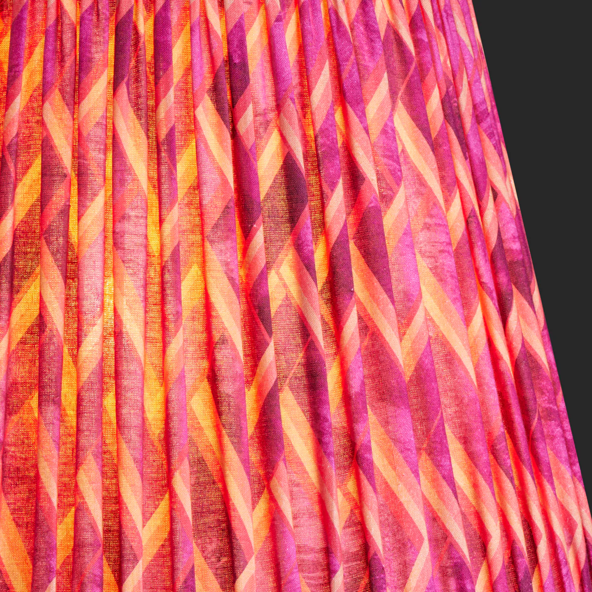 16cm empire shade in pink herringbone by Matthew Williamson - Image 3