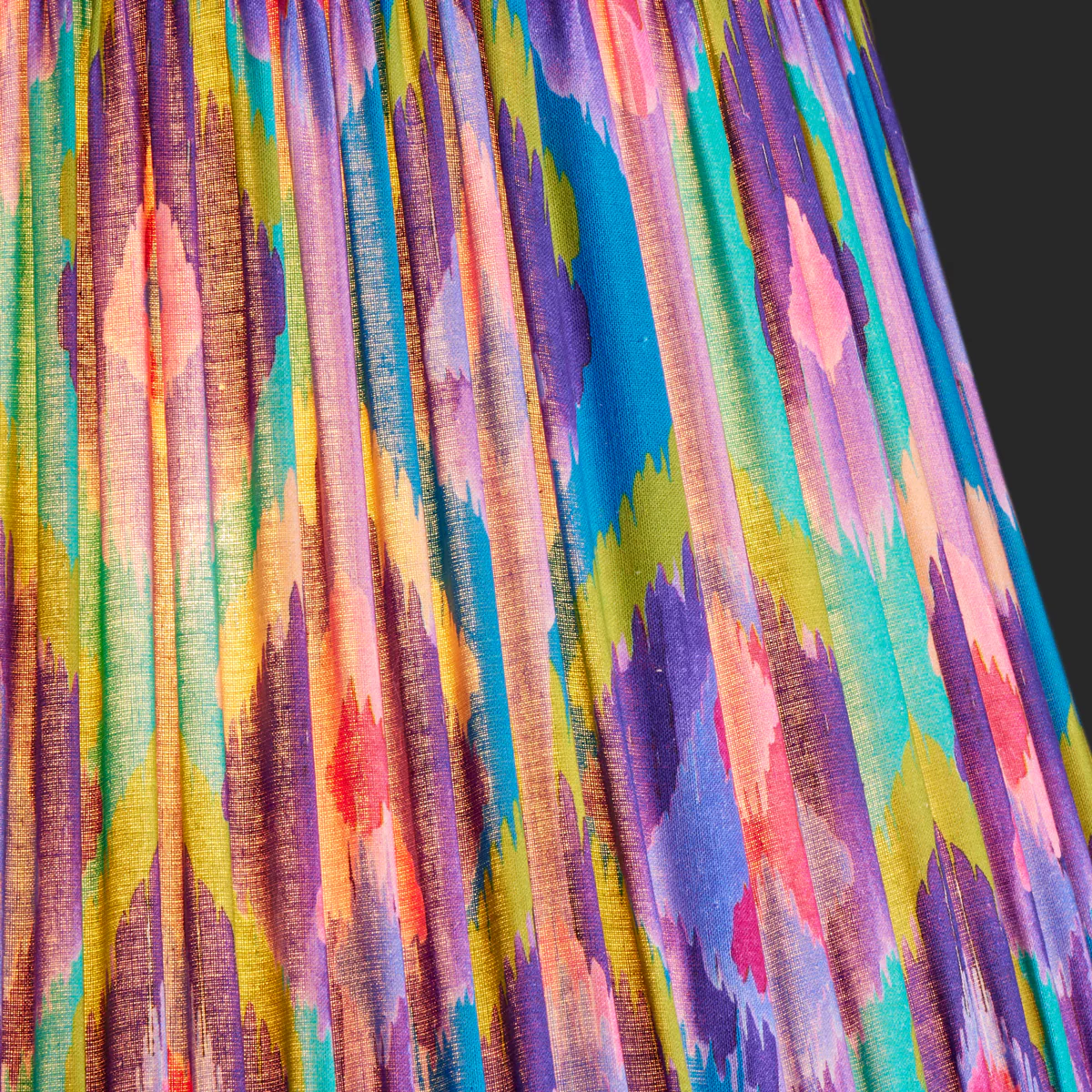 16cm empire shade in purple mala ikat by Matthew Williamson - Image 3