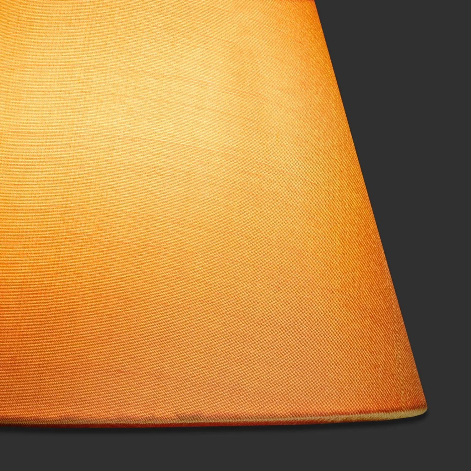 16cm empire shade in Saffron dupion silk - Image 3