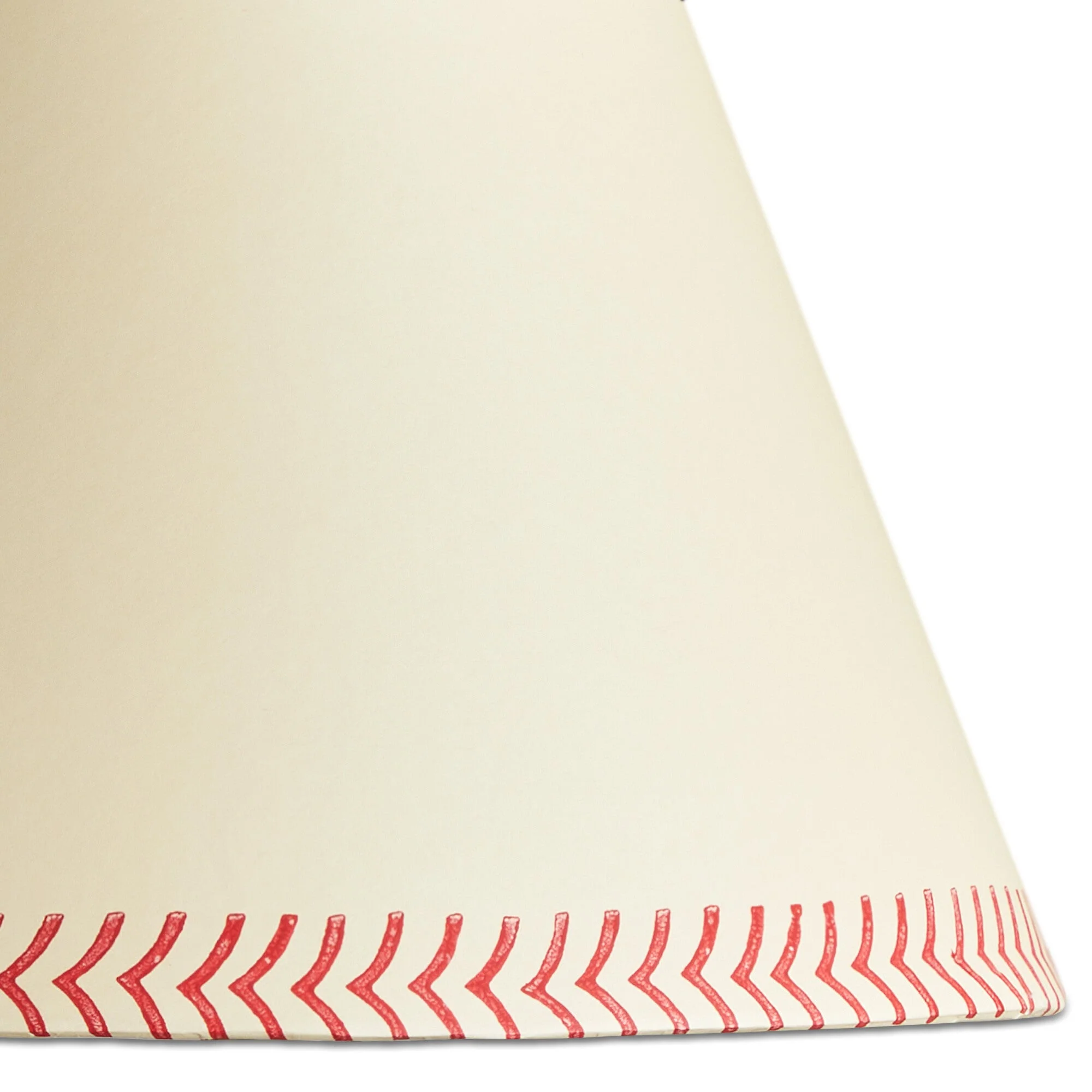 16cm empire shade in scarlet arrows hand painted card - Image 3