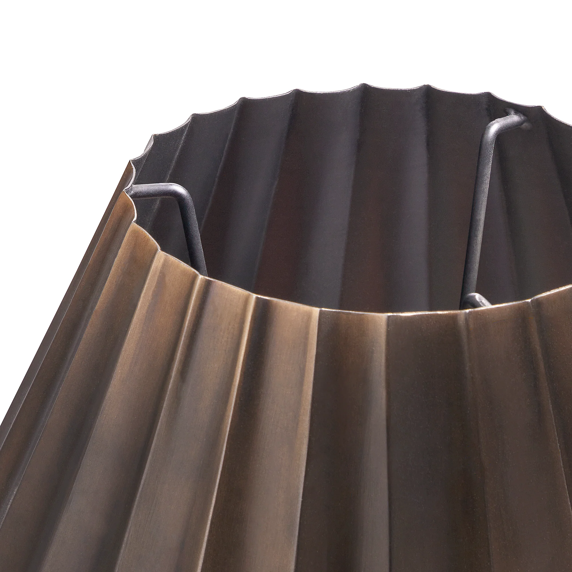16cm empire Ruckle shade in bronze - Image 4
