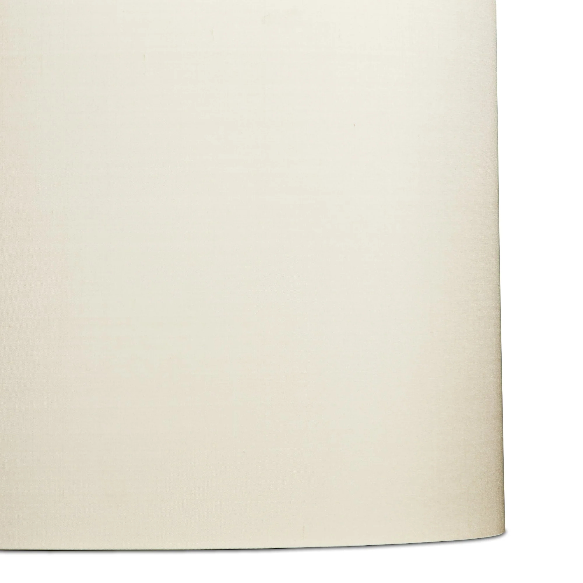 18cm drum shade in Ivory dupion silk - Image 5