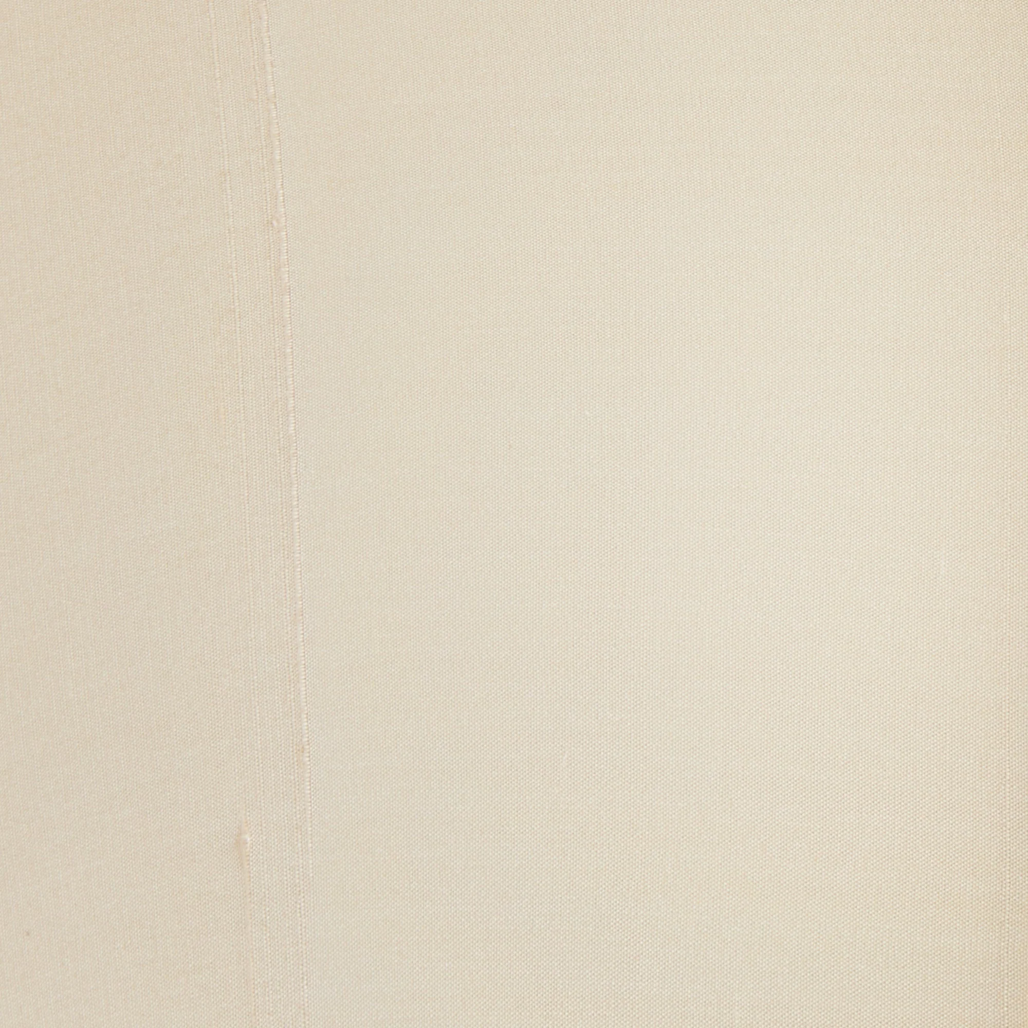18cm drum shade in Ivory dupion silk - Image 7
