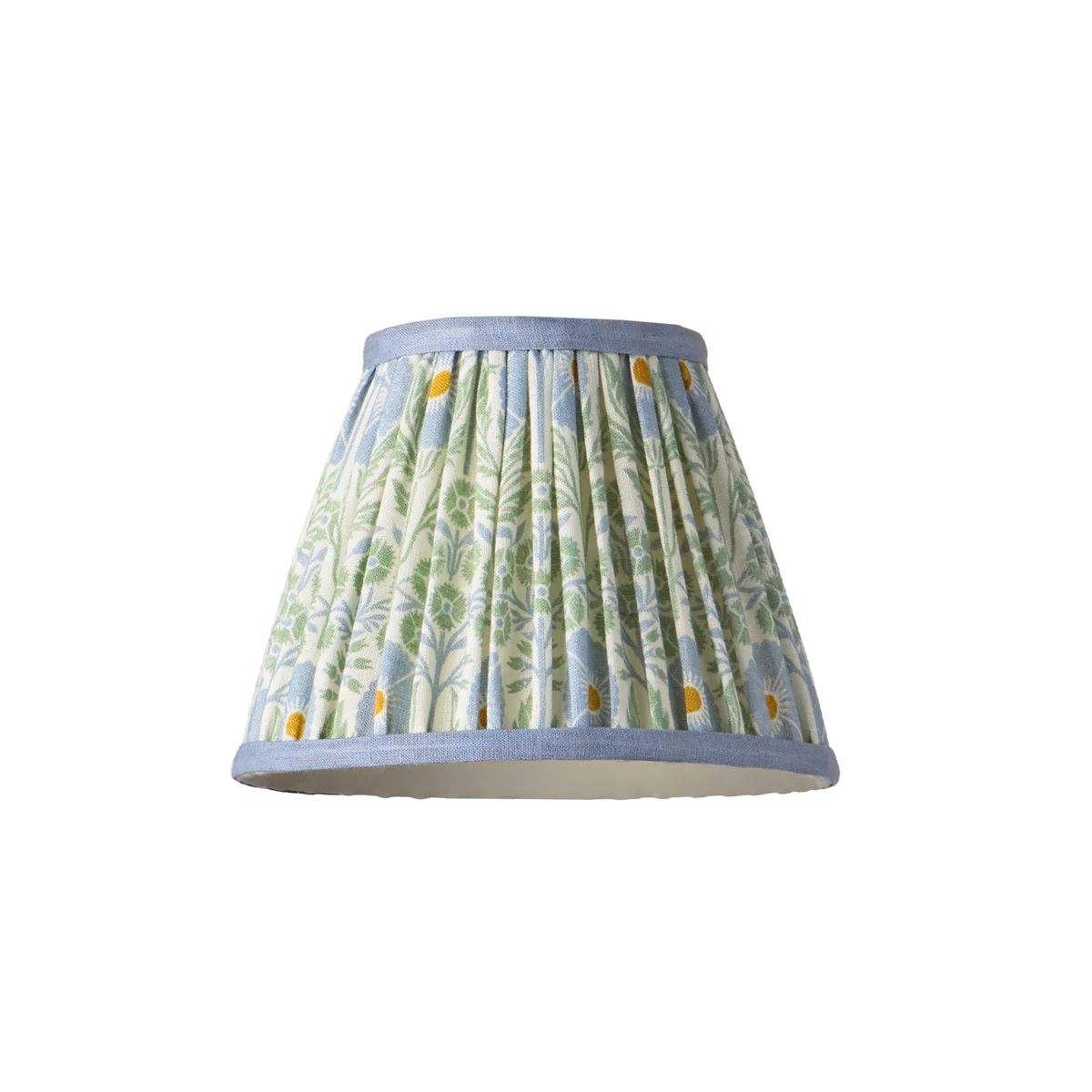 18cm pendant shade in Beryl 'Poppies' linen by Ellen Merchant