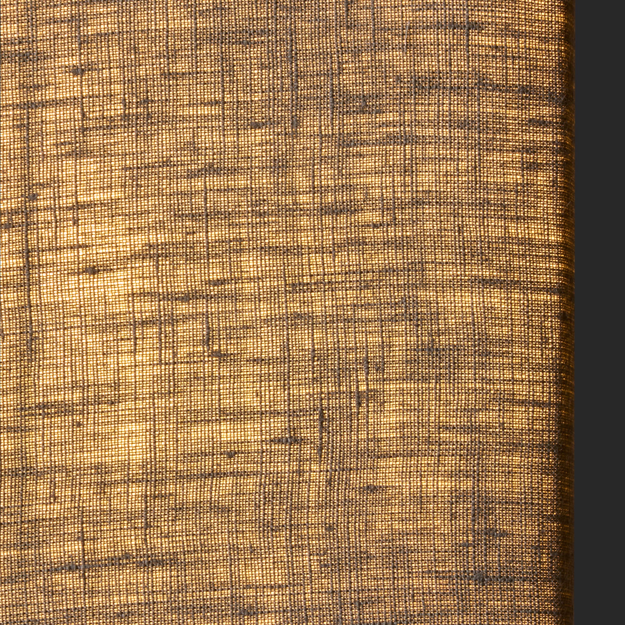 18cm rectangular shade in green linen - Image 3
