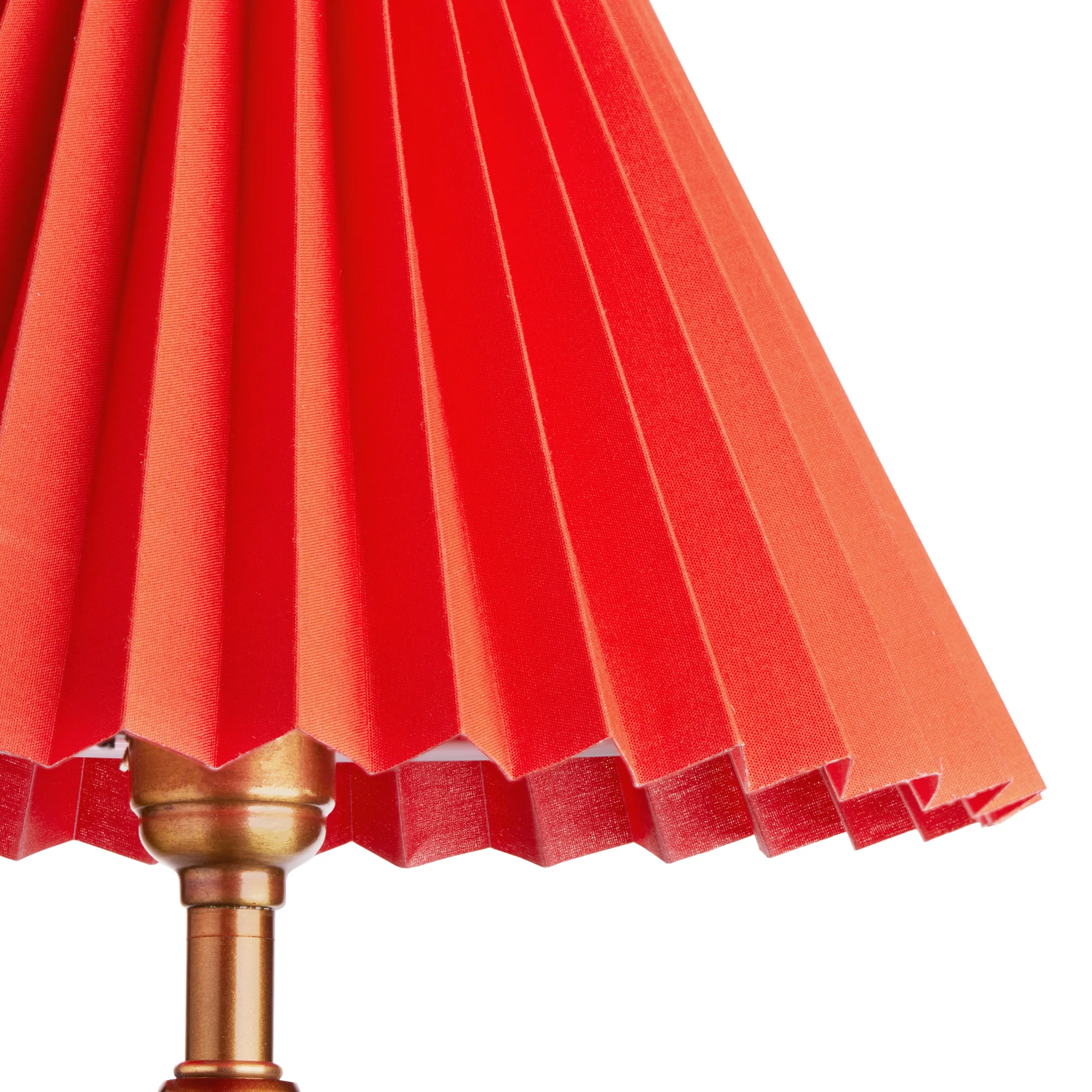 20cm empire folded shade in red - Image 2