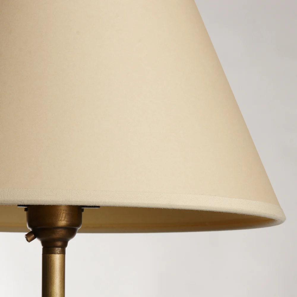 20cm empire lampshade in cream card - Image 2