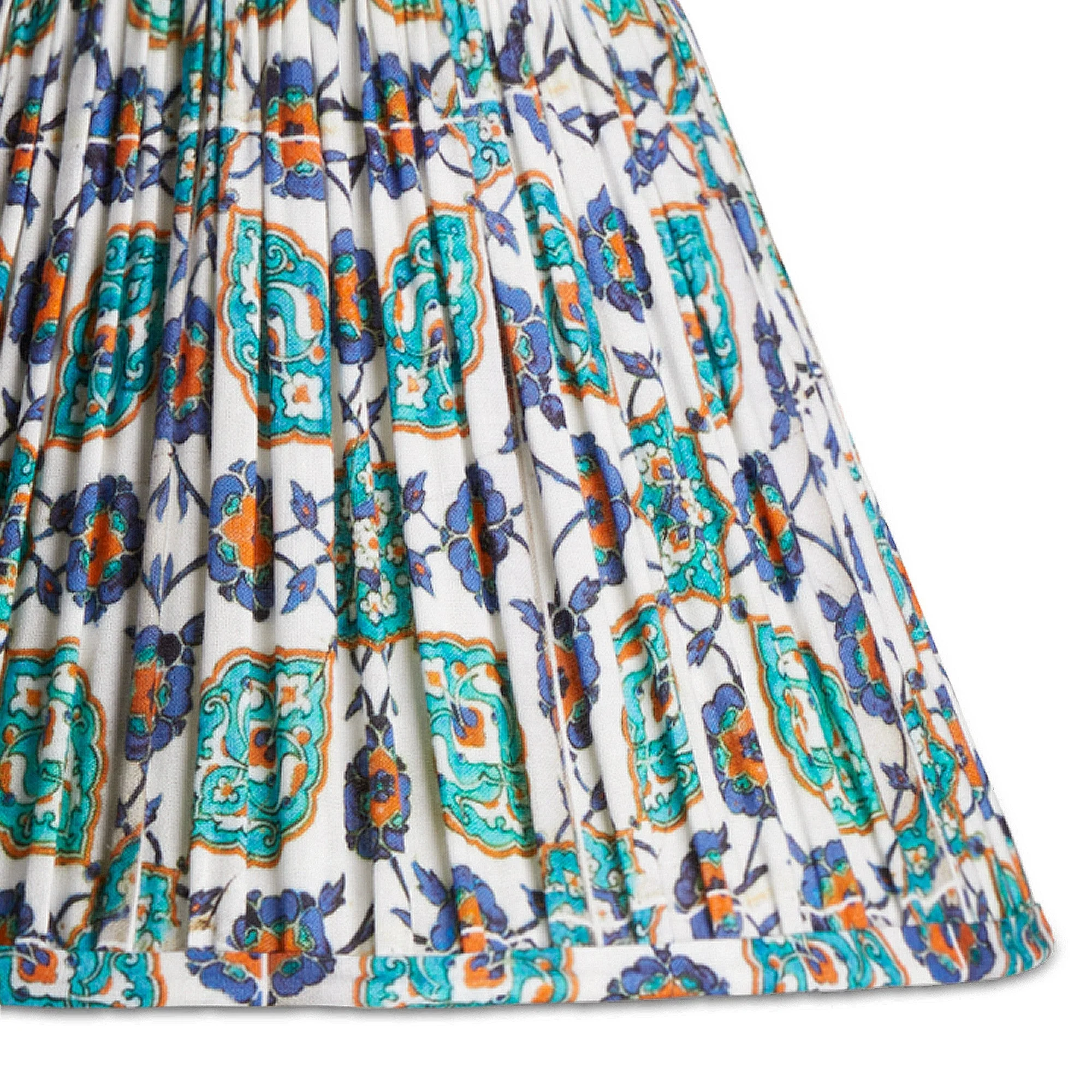 20cm empire shade in Sama printed cotton in aid of The Hands Up Foundation - Image 2