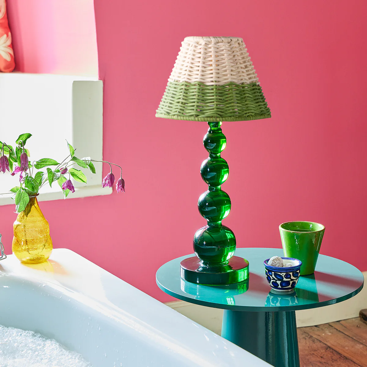 20cm empire saunton shade in green - Image 3