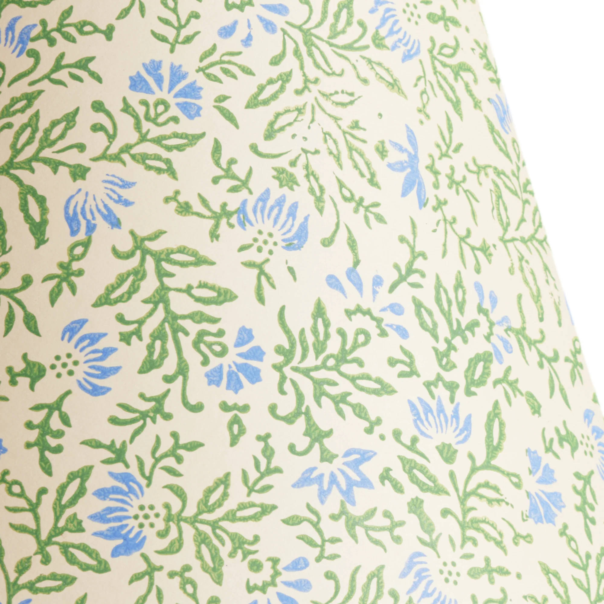 20cm empire shade in English garden hand blocked 'Ditzy Floral' by Ellen Merchant