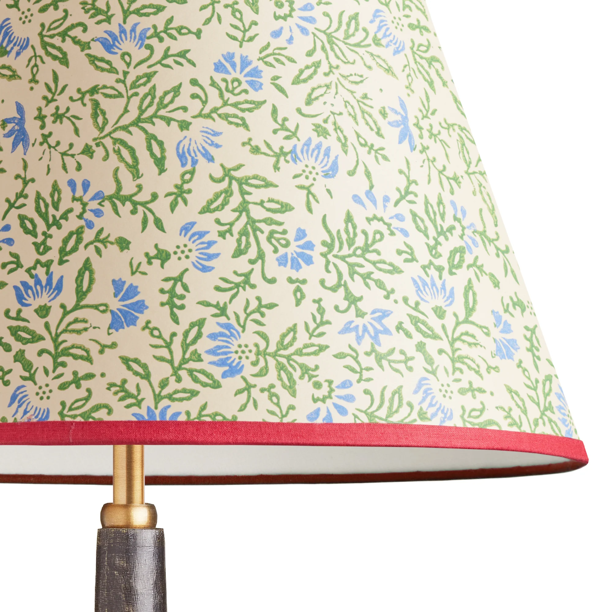 20cm empire shade in English garden hand blocked 'Ditzy Floral' by Ellen Merchant - Image 2