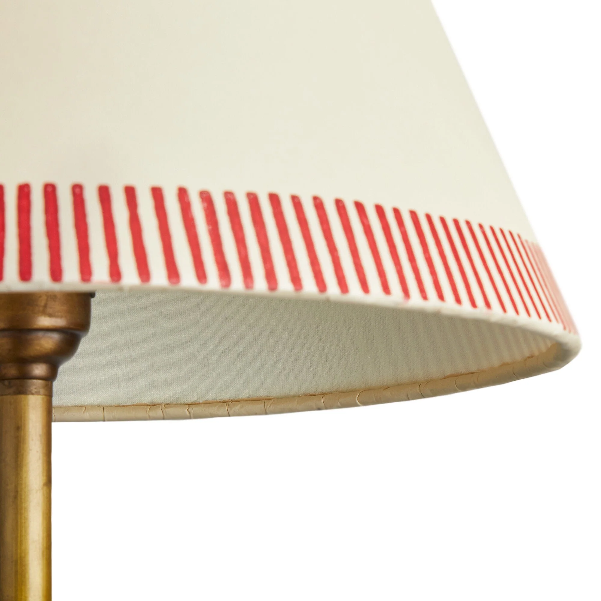 20cm empire shade in scarlet stitches hand painted card - Image 4