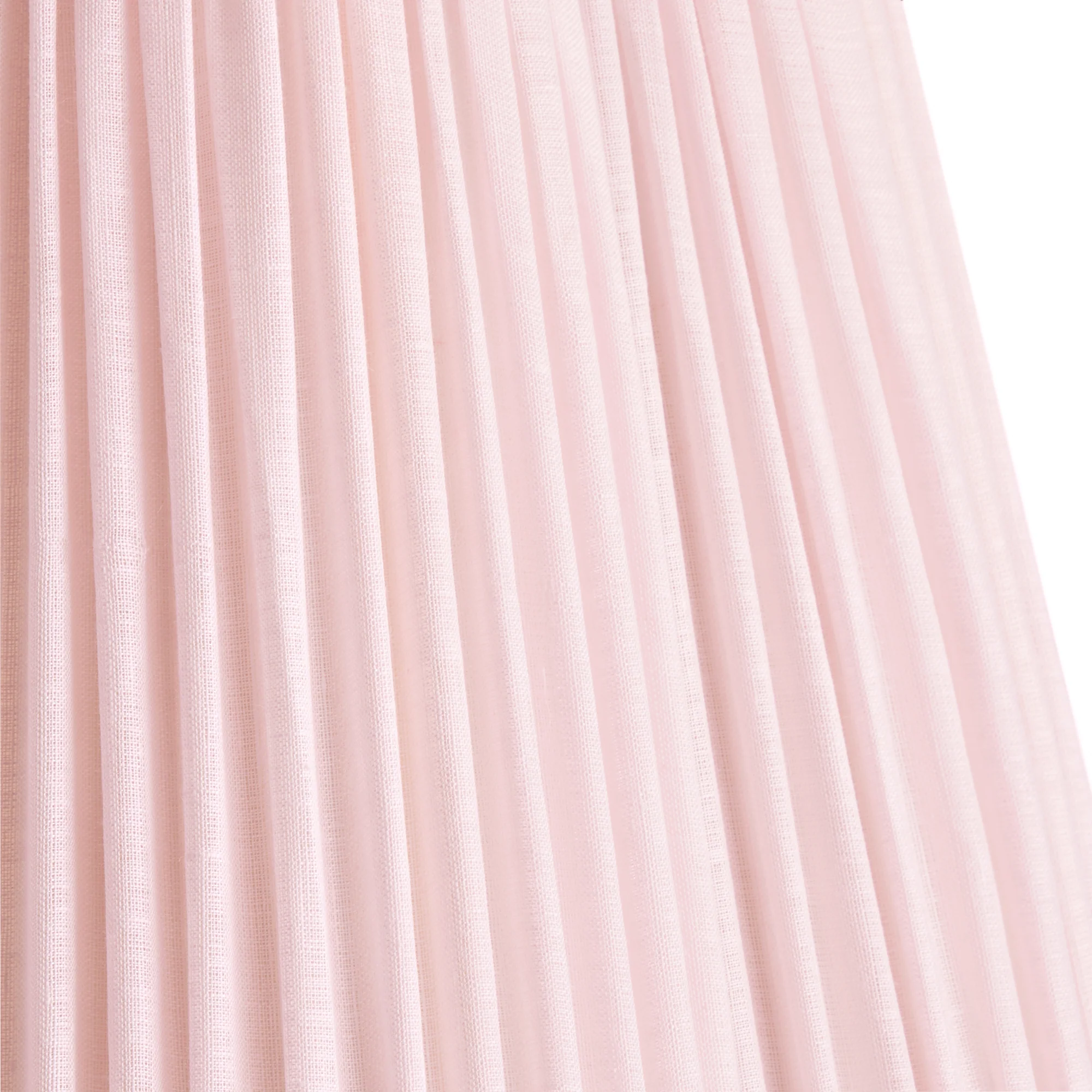 20cm scalloped empire shade in marshmallow linen