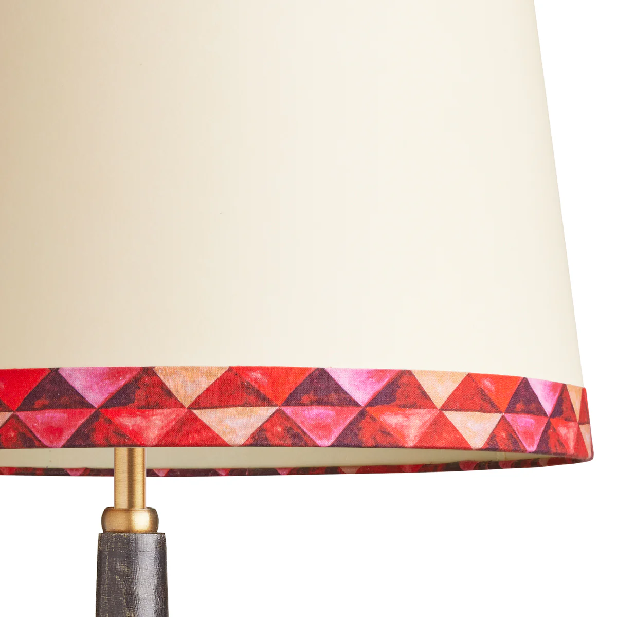 20cm tall tapered shade in red card harlequin by Matthew Williamson - Image 2
