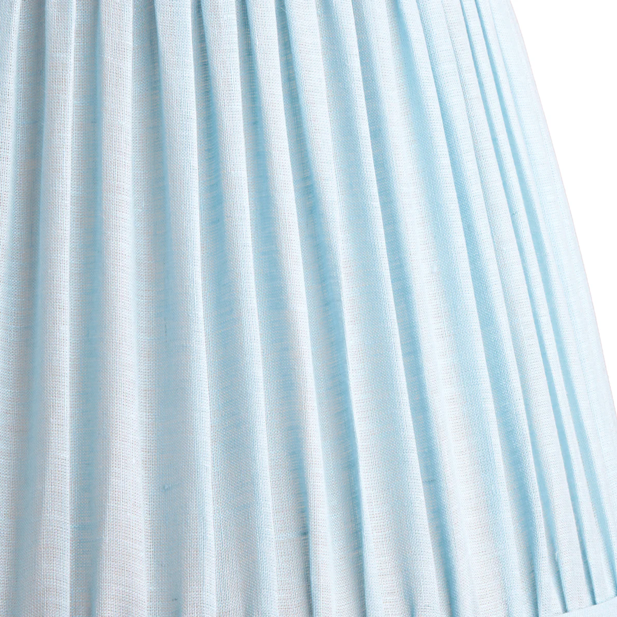 25cm empire bloomer shade in blue sky linen