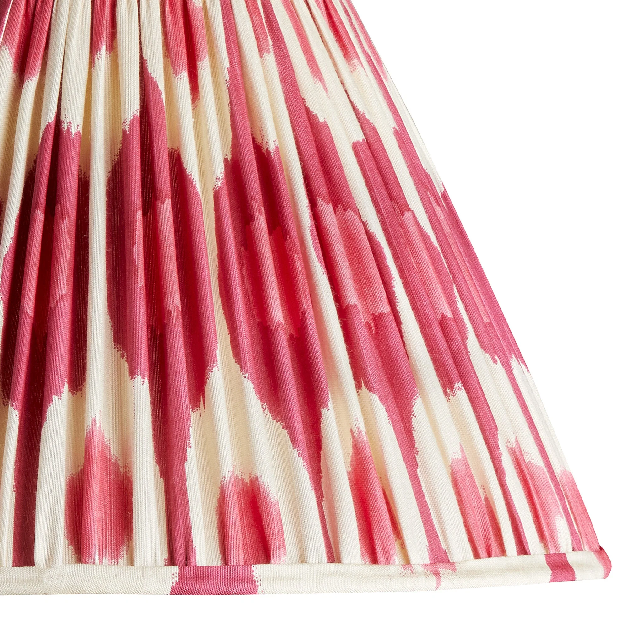 25cm empire shade in berries egg & spoon silk ikat - Image 4