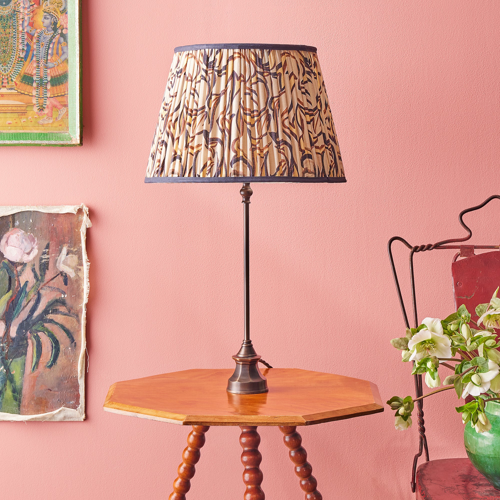 25cm empire shade in natural Disco Zebra by Matthew Williamson - Image 4