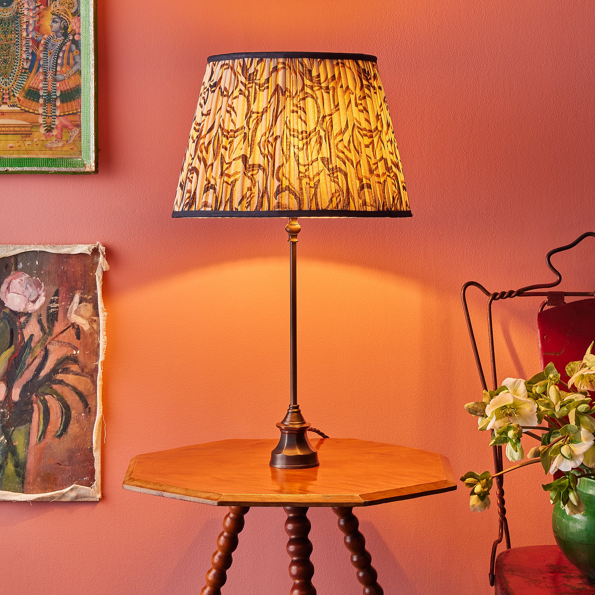 25cm empire shade in natural Disco Zebra by Matthew Williamson - Image 5