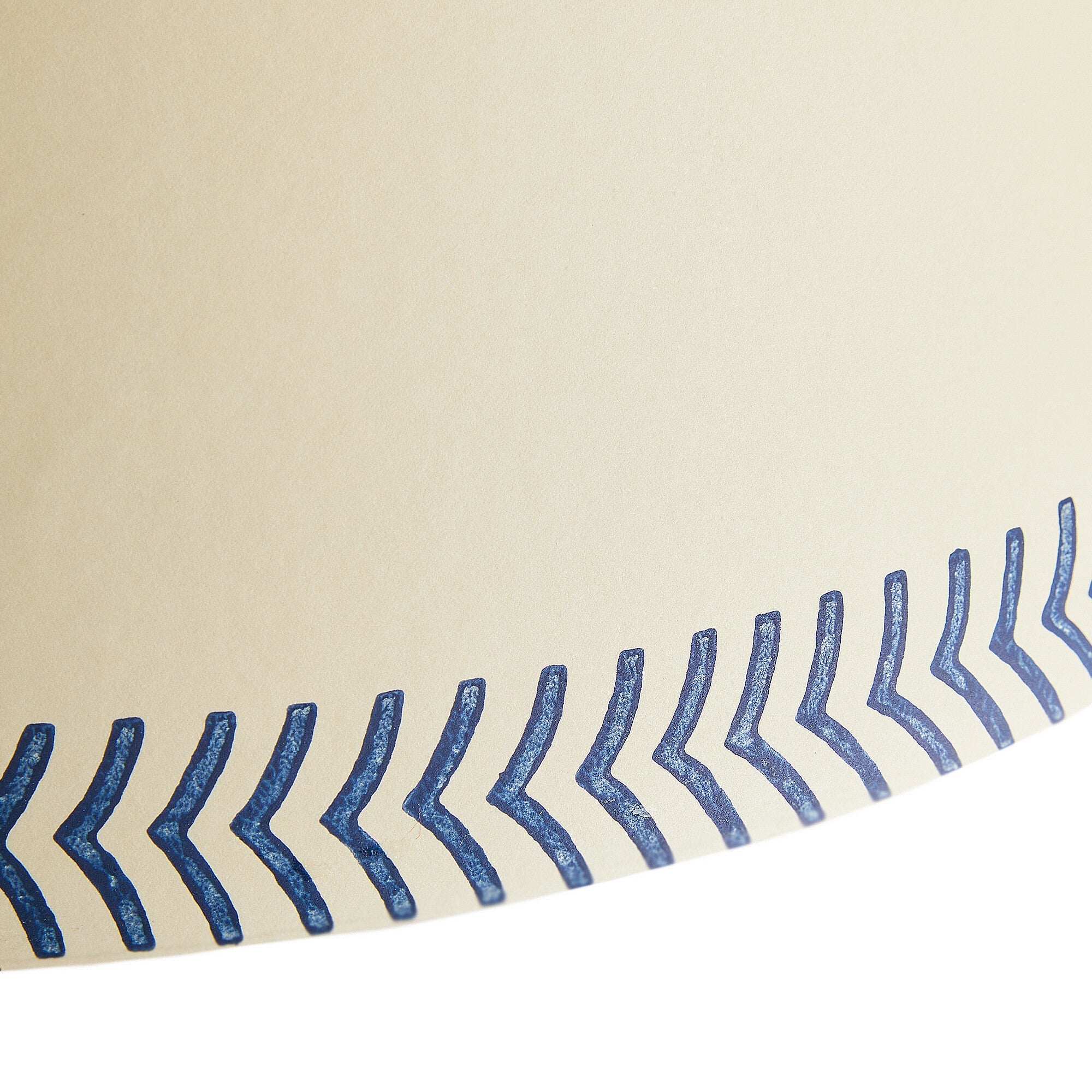 25cm empire shade in ocean arrows hand painted card - Image 2