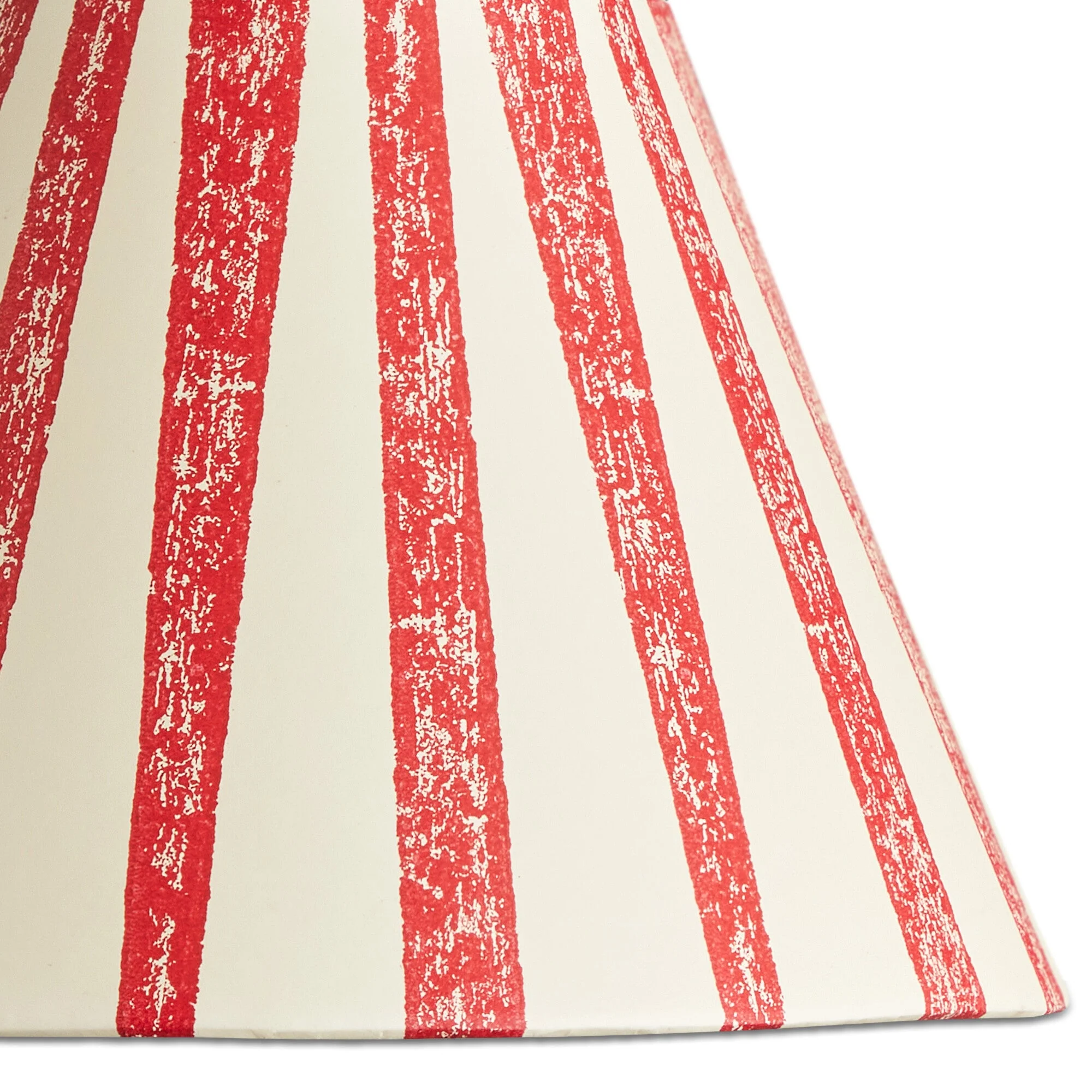 25cm empire shade in scarlet tapers hand painted card - Image 3