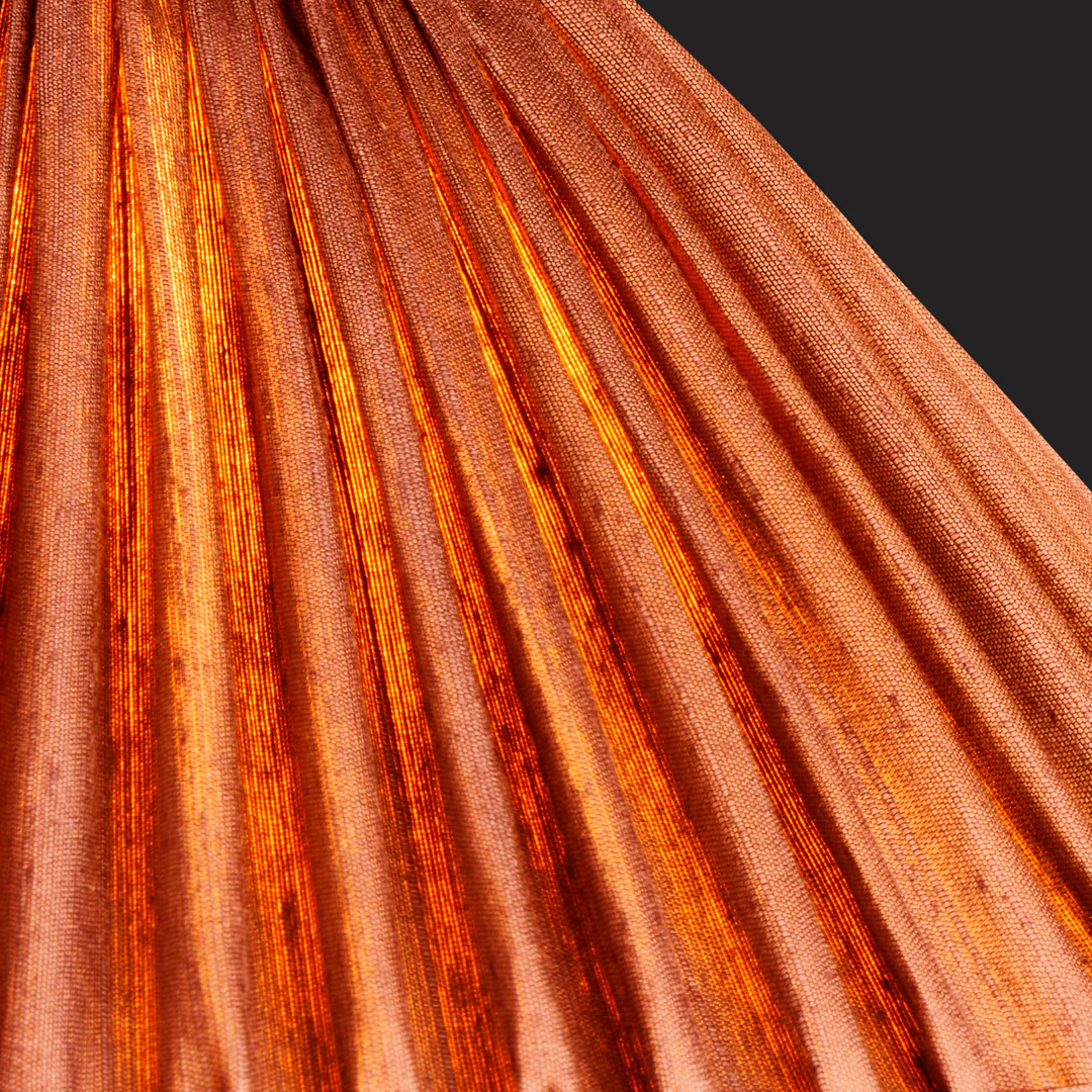 25cm extreme empire shade in Coral silk - Image 3