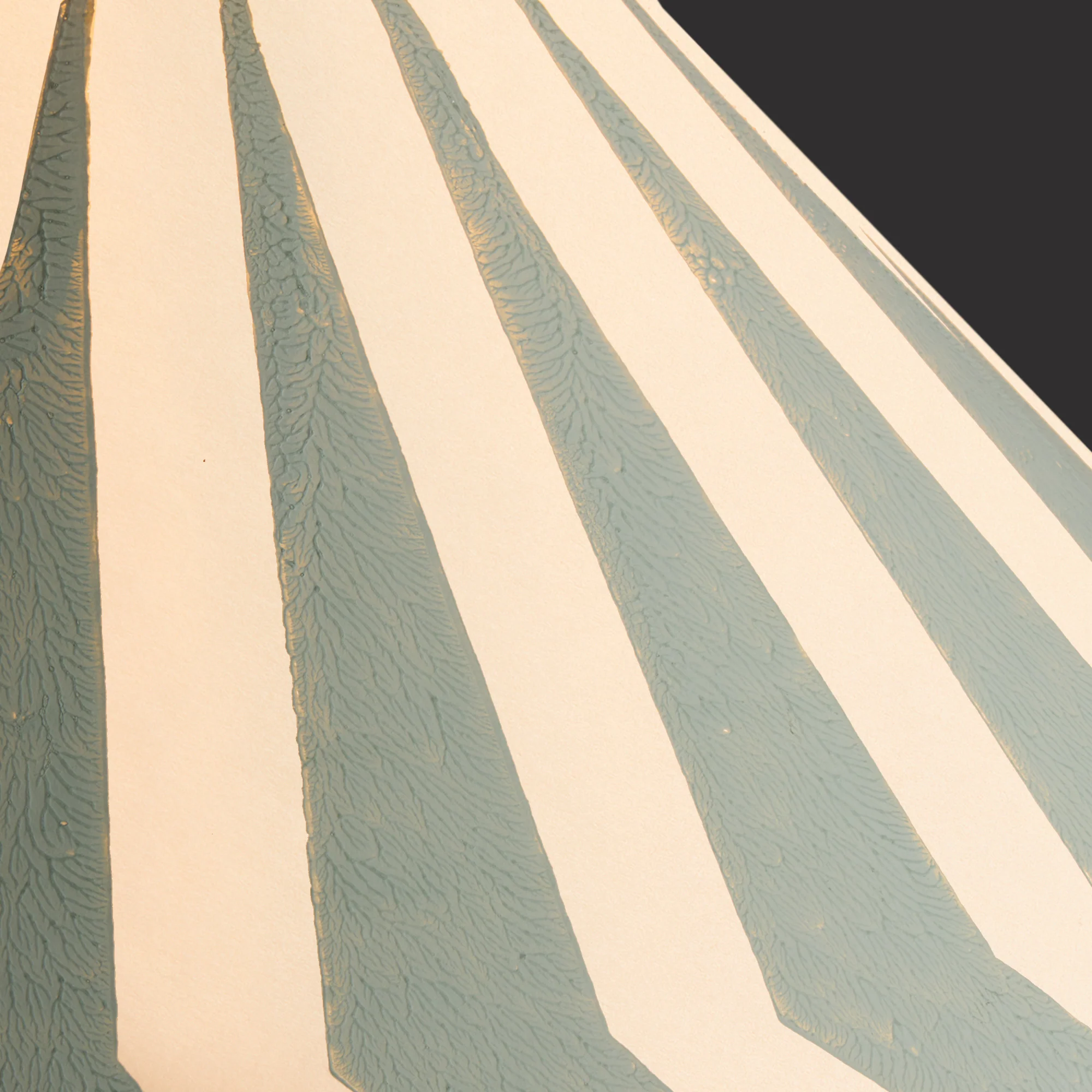 25cm extreme empire shade in eau de nil Marquee hand painted card - Image 3