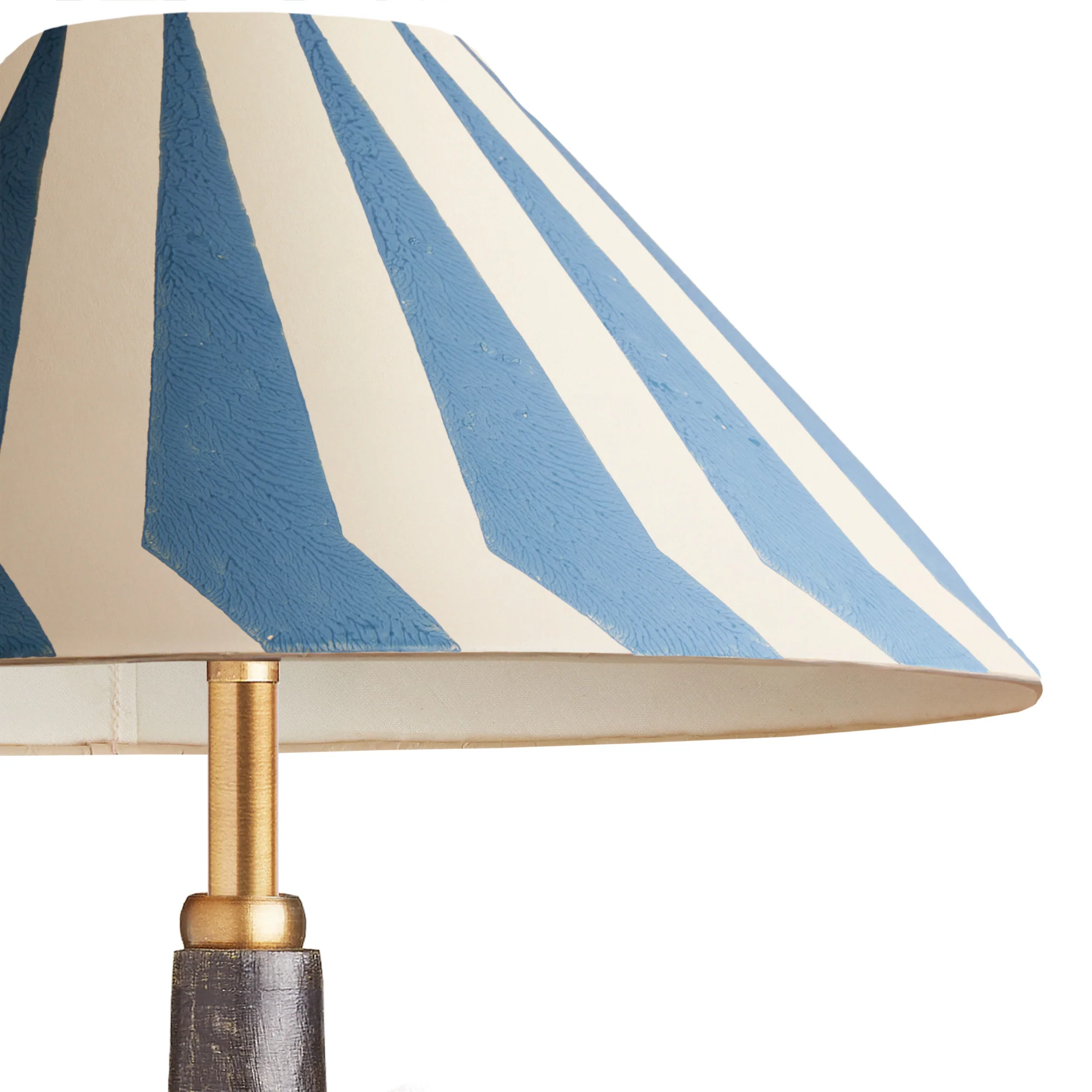 25cm extreme empire shade in french blue Marquee hand painted card - Image 2
