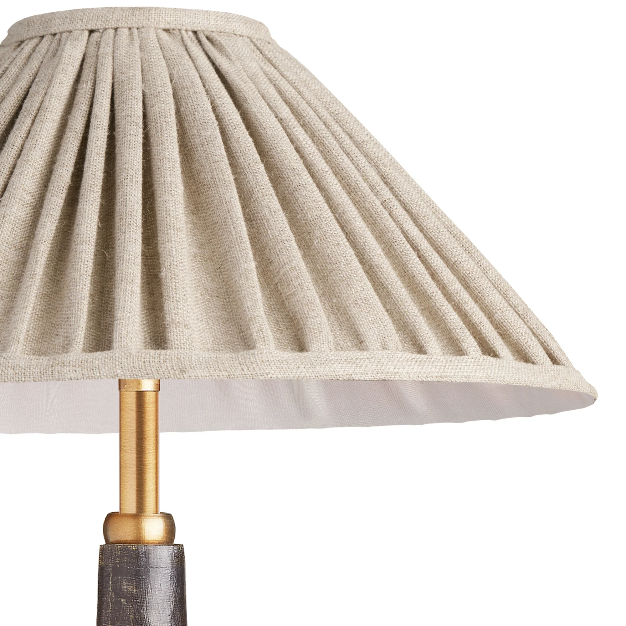 25cm extreme empire shade in Natural linen - Image 2