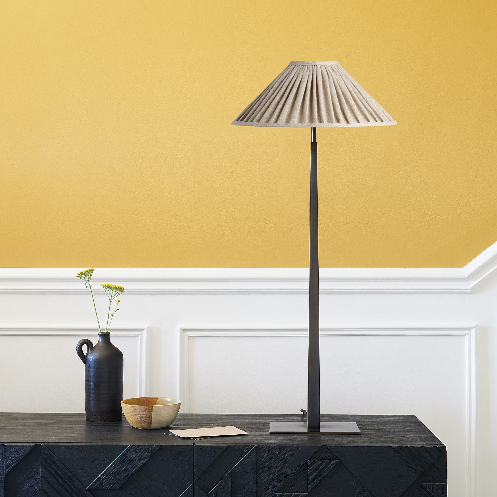 25cm extreme empire shade in Natural linen - Image 5