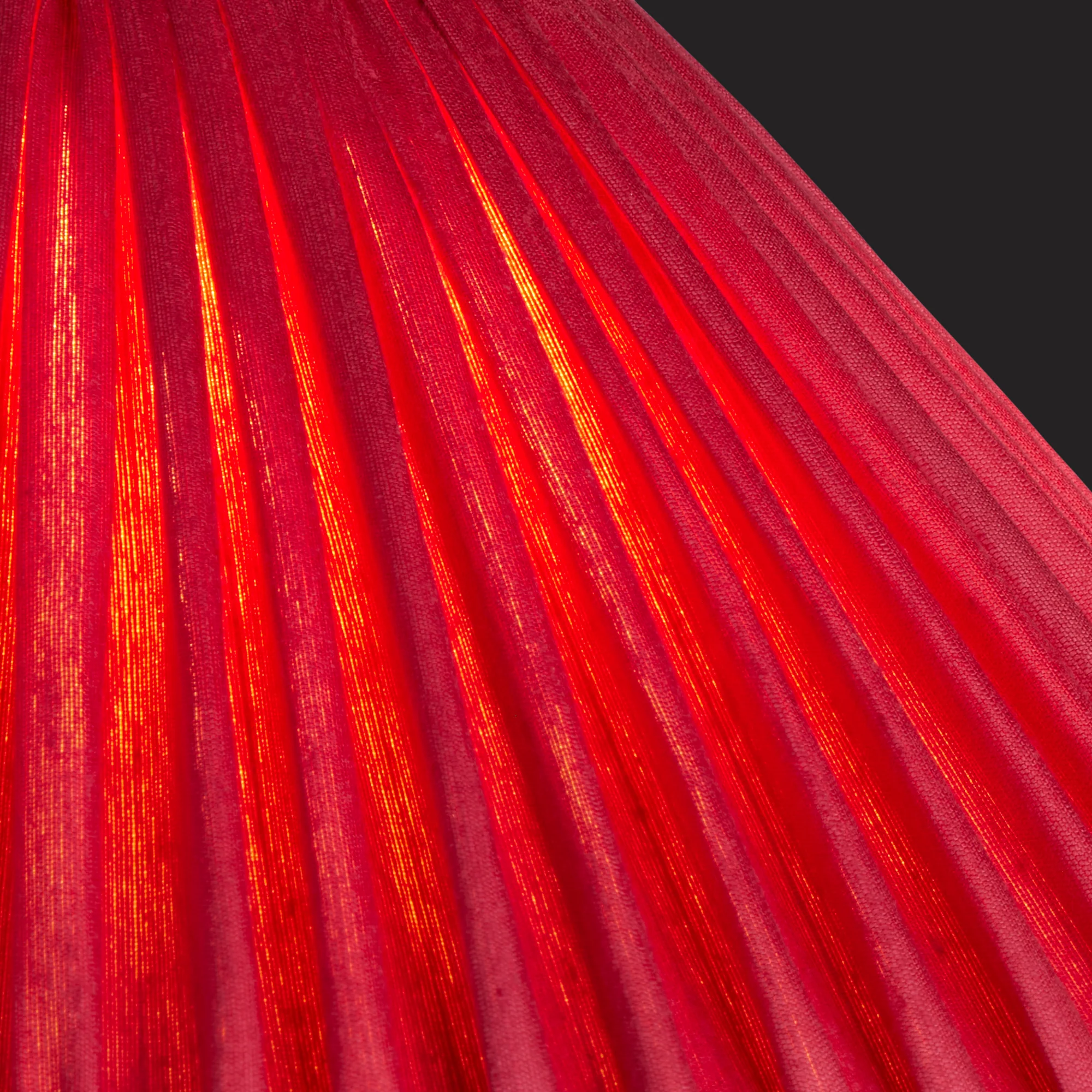 25cm extreme empire shade in Ruby silk - Image 3