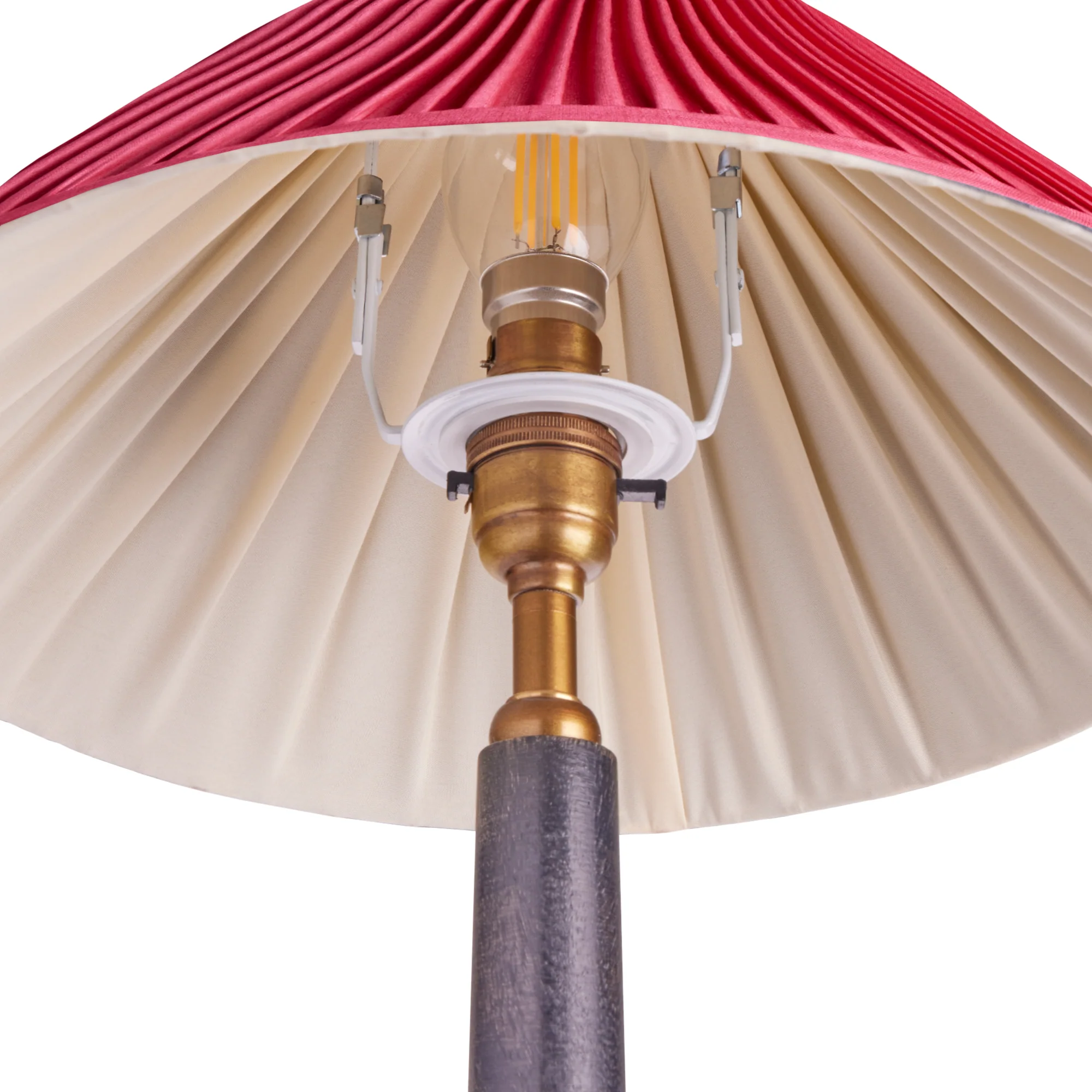 25cm extreme empire shade in Ruby silk - Image 4
