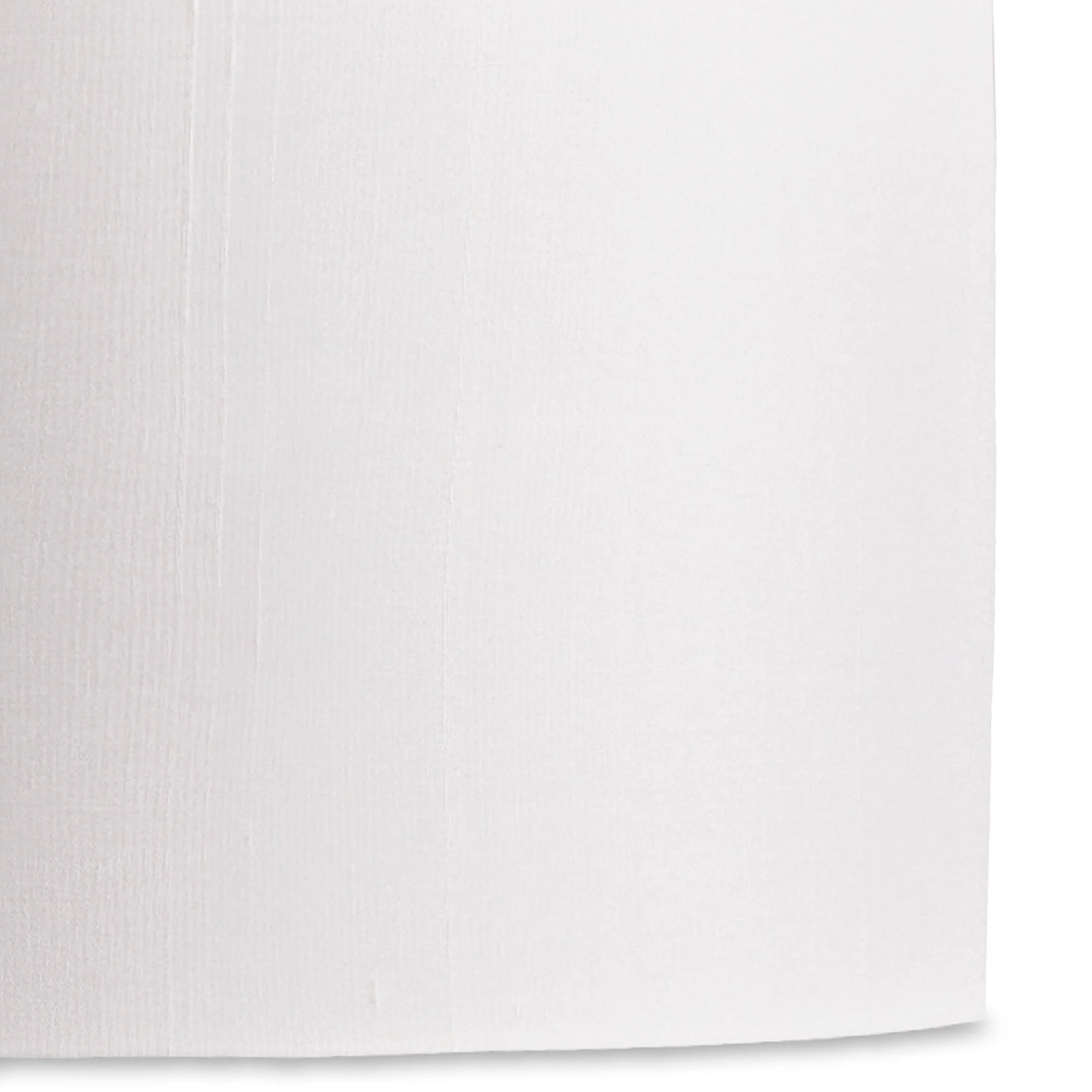 26cm short drum shade in alabaster dupion silk - Image 2