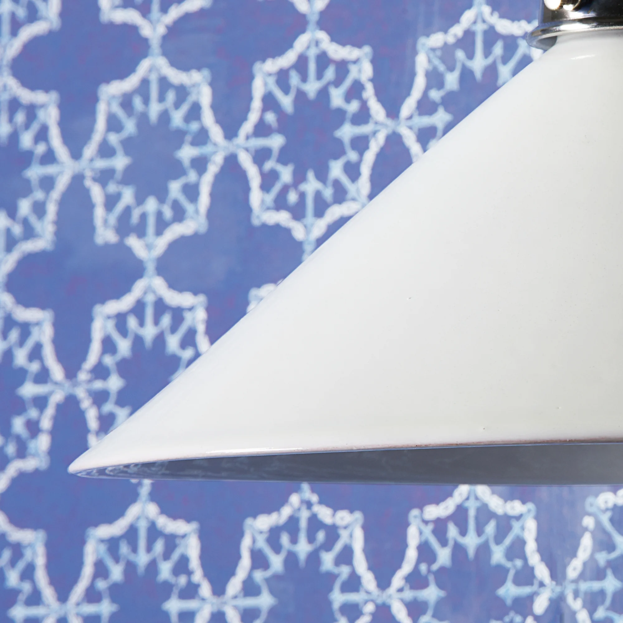 Regular 27cm Hania Ceramic Shade in Aran glaze inside and out - Image 2