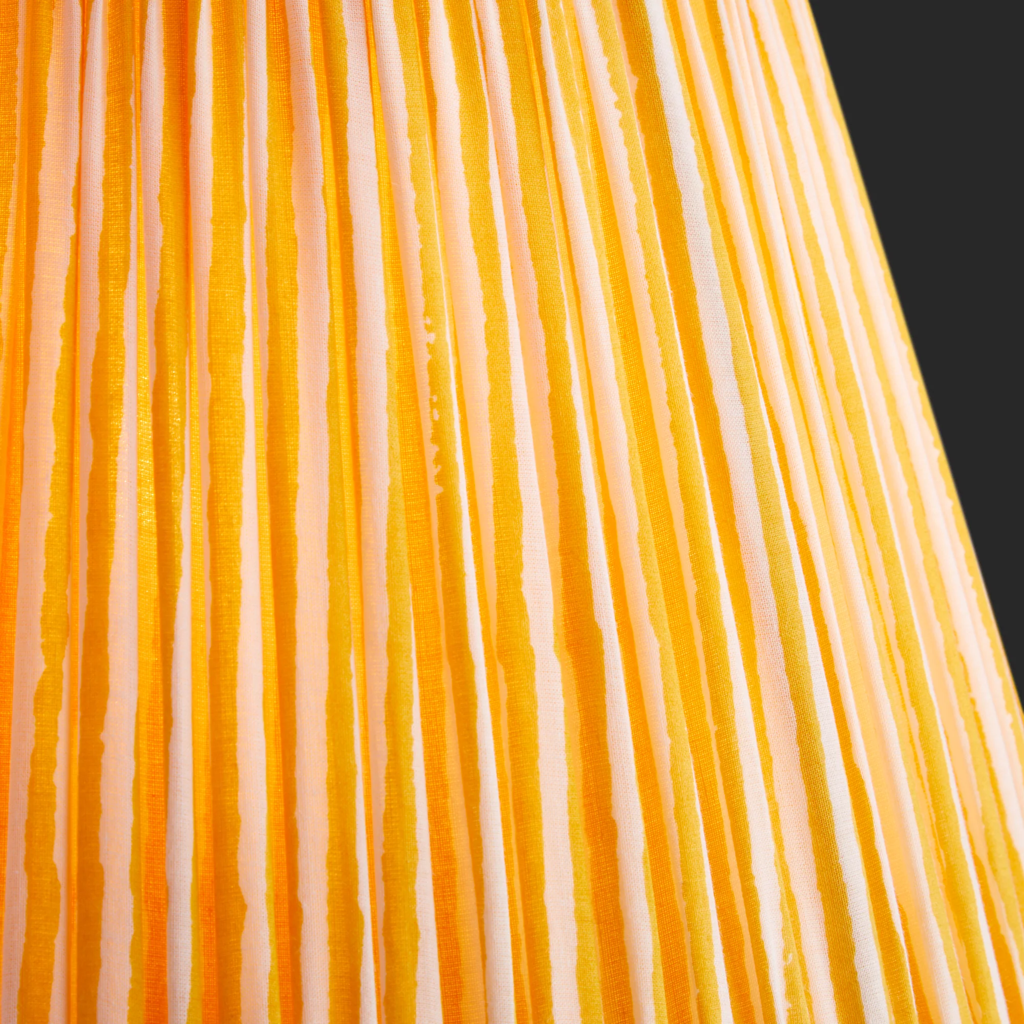 30cm empire shade in calendula chalk stripes - Image 3