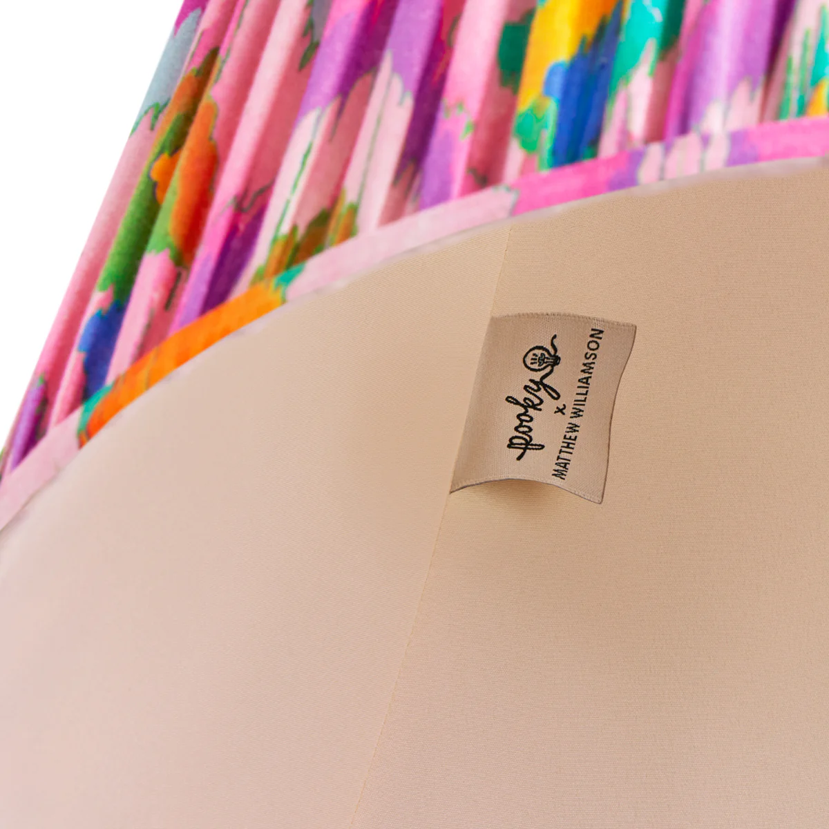 30cm empire shade in pink mala ikat by Matthew Williamson - Image 4