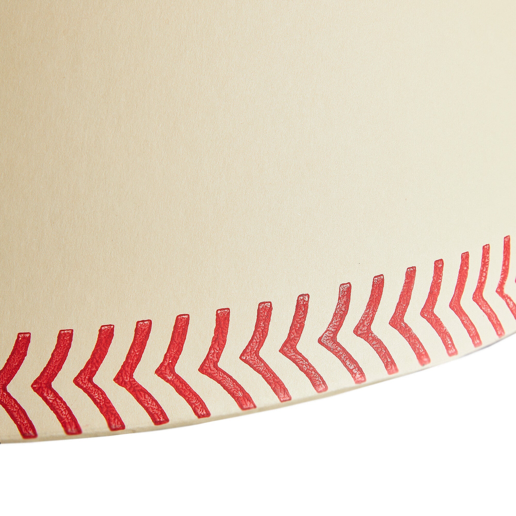 30cm empire shade in scarlet arrows hand painted card - Image 2