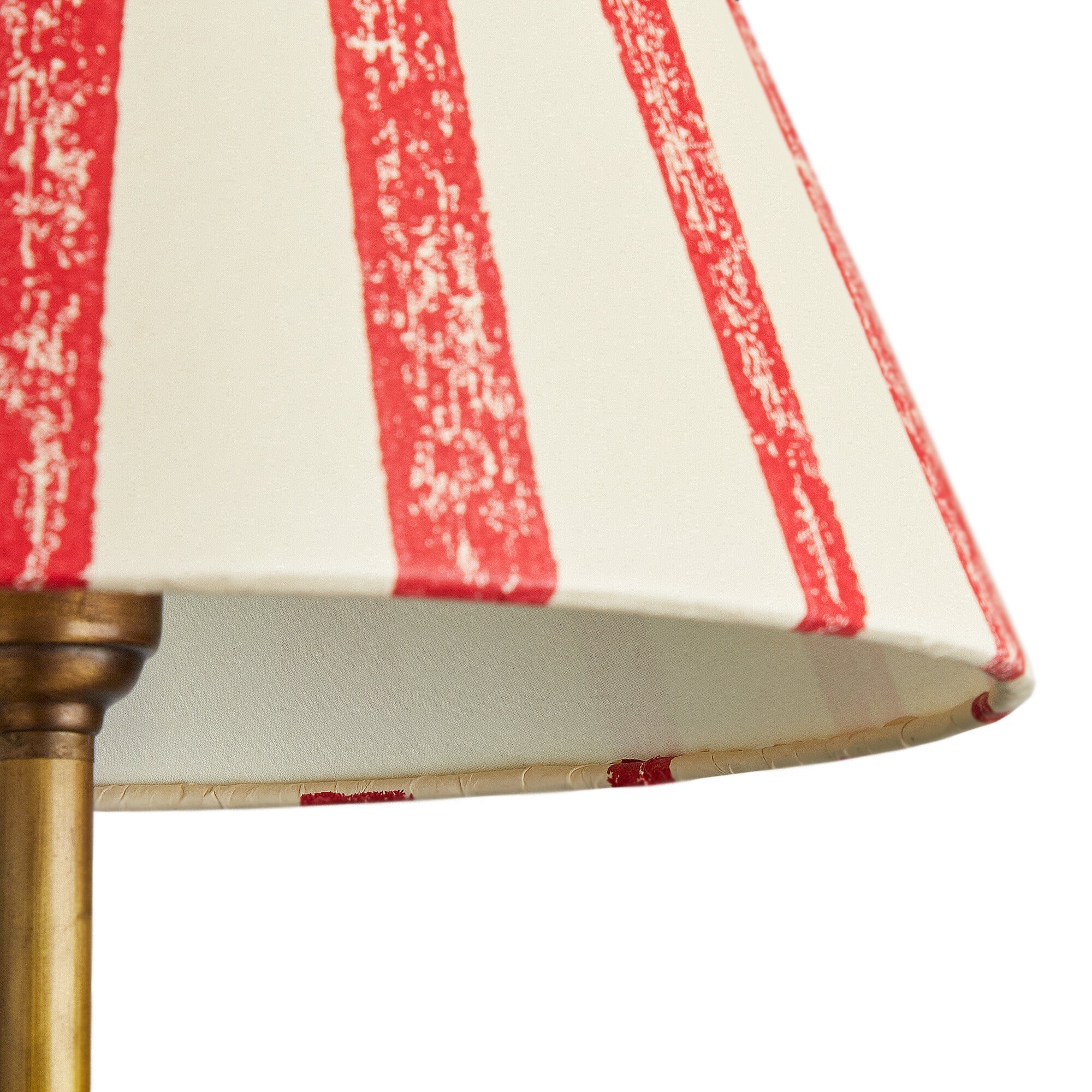 30cm empire shade in scarlet tapers hand painted card - Image 4