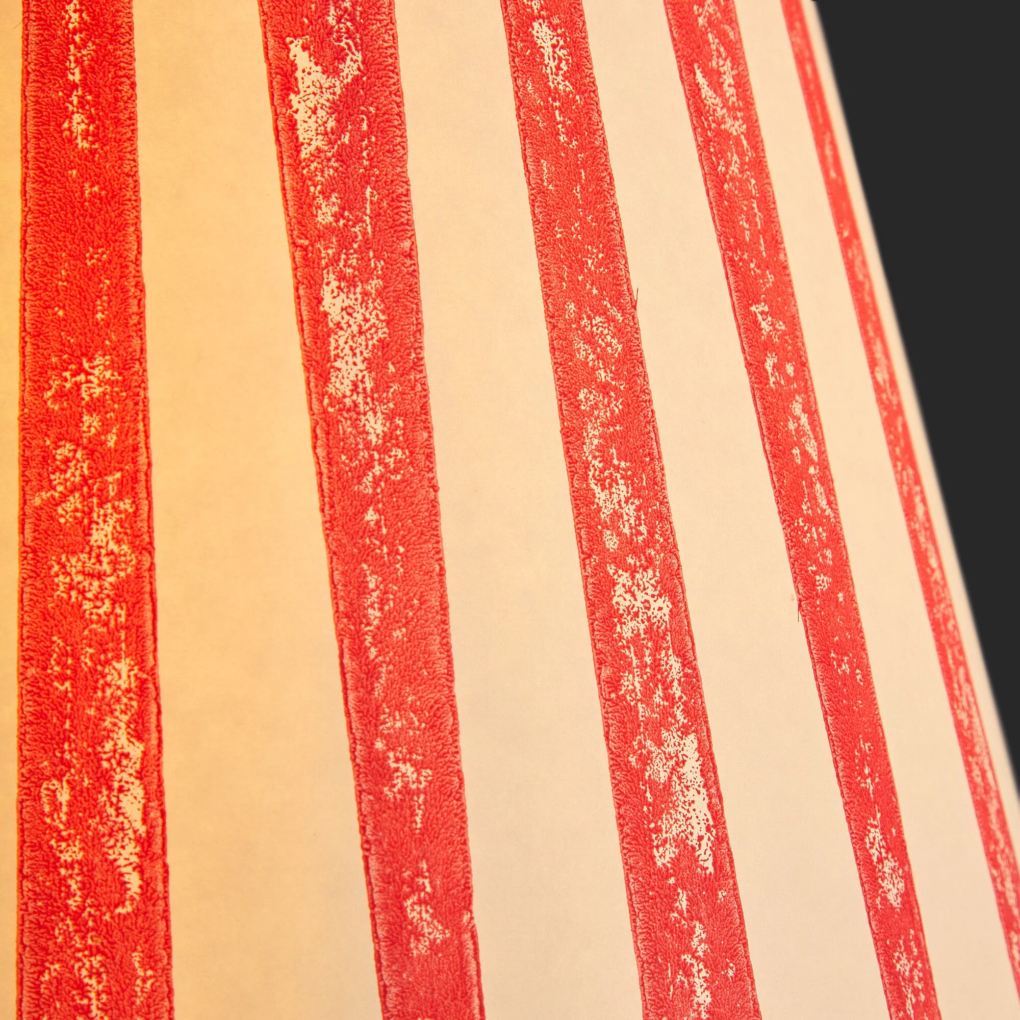 30cm empire shade in scarlet tapers hand painted card - Image 5