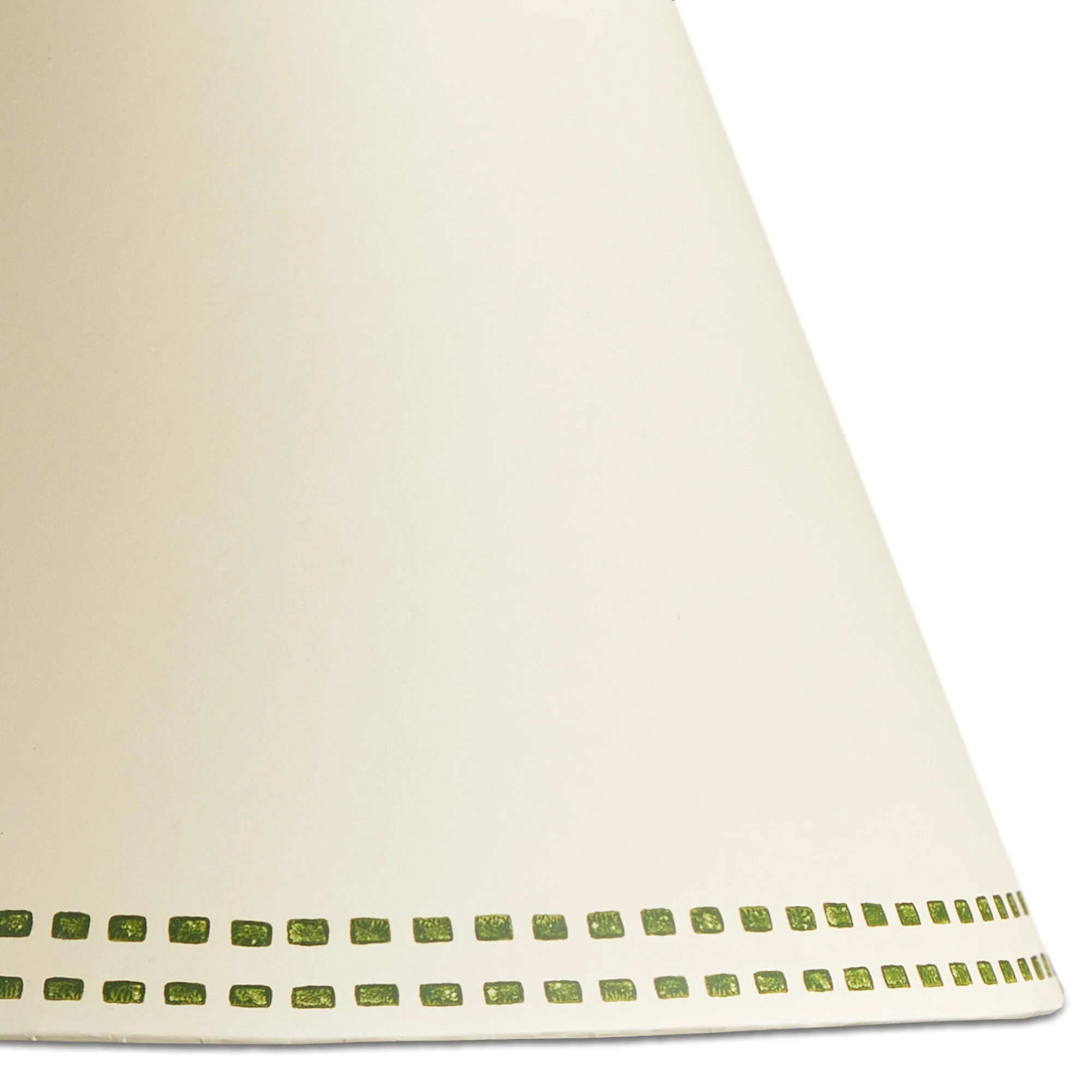 30cm empire shade in verdant tracks hand painted card - Image 3