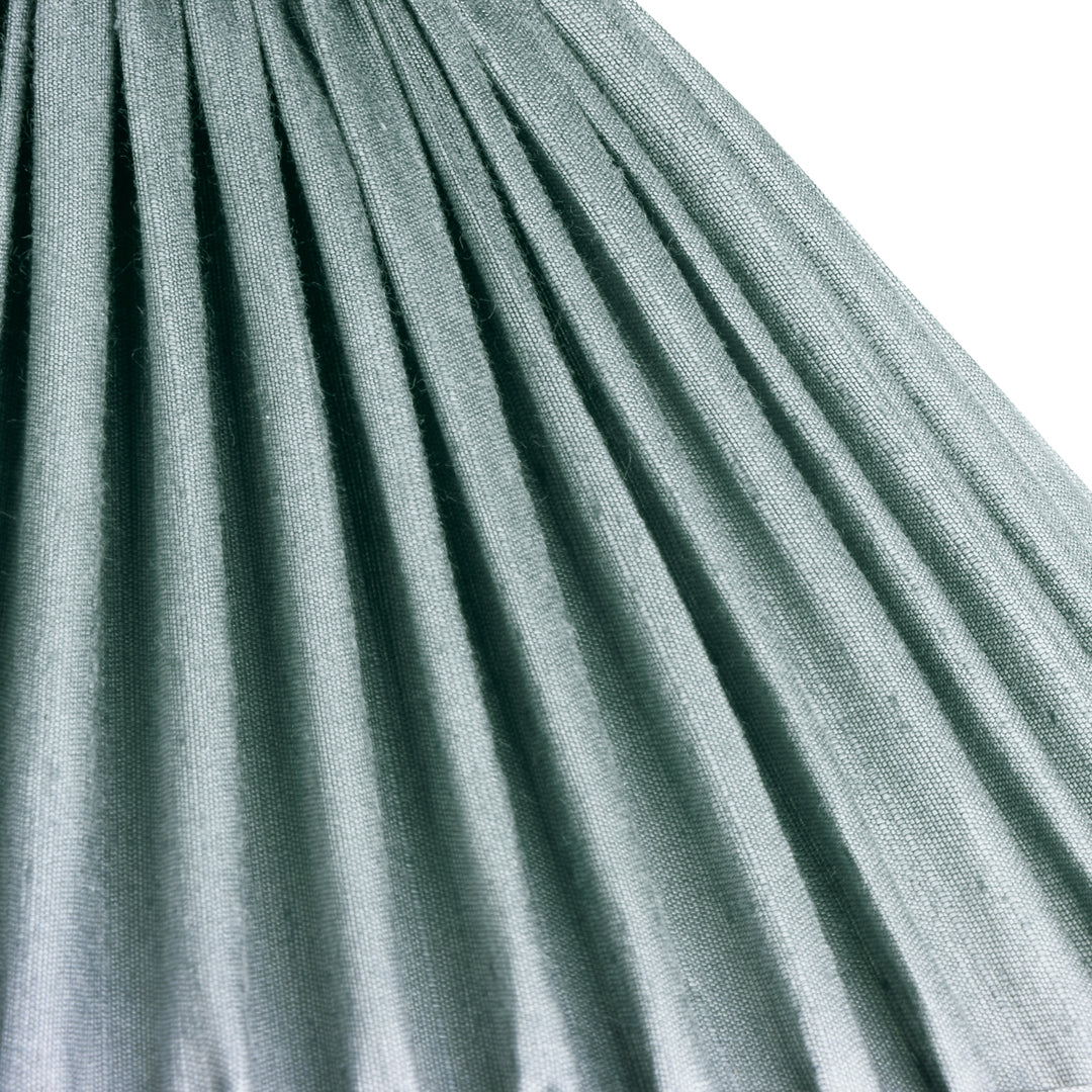 30cm extreme empire shade in Blue silk
