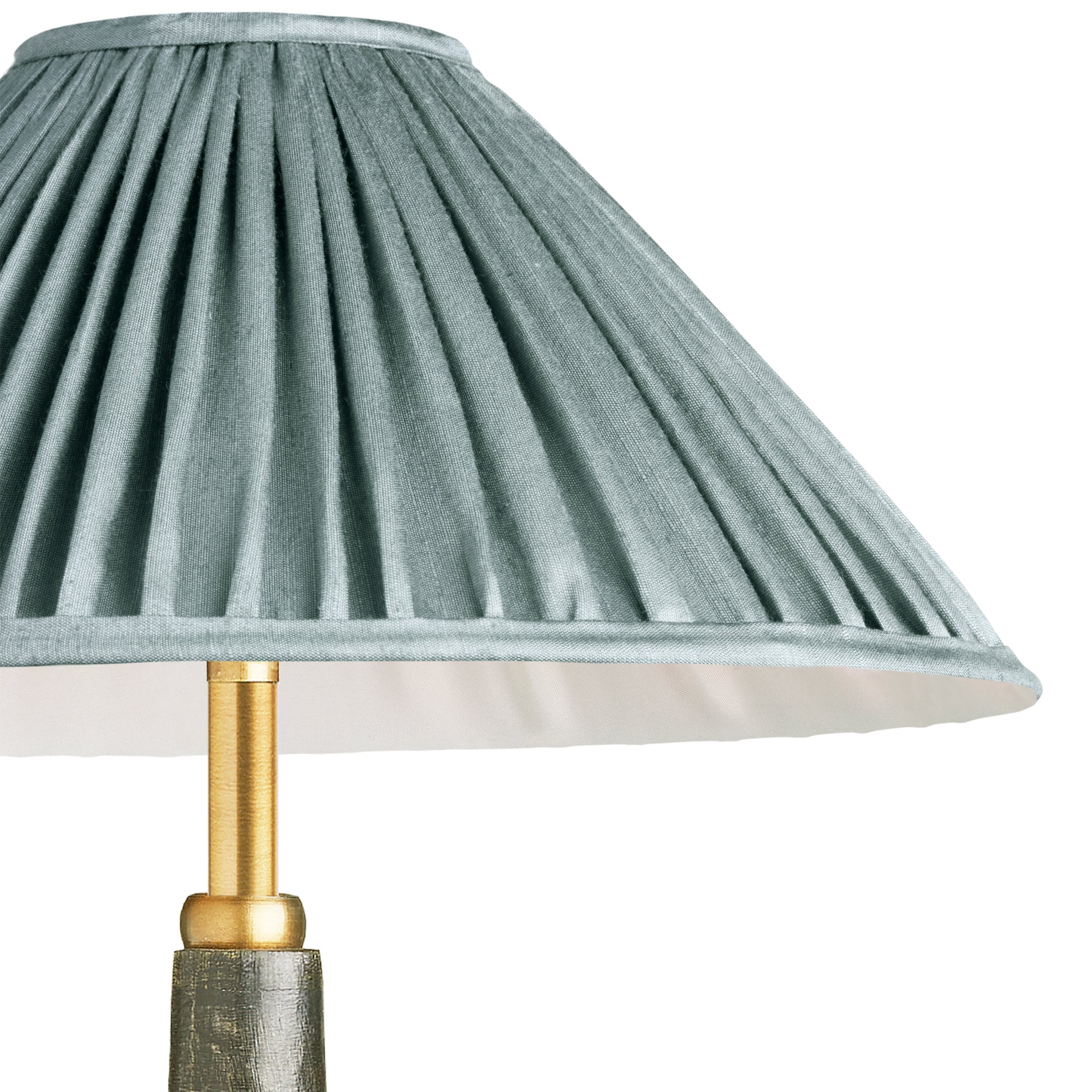 30cm extreme empire shade in Blue silk - Image 2