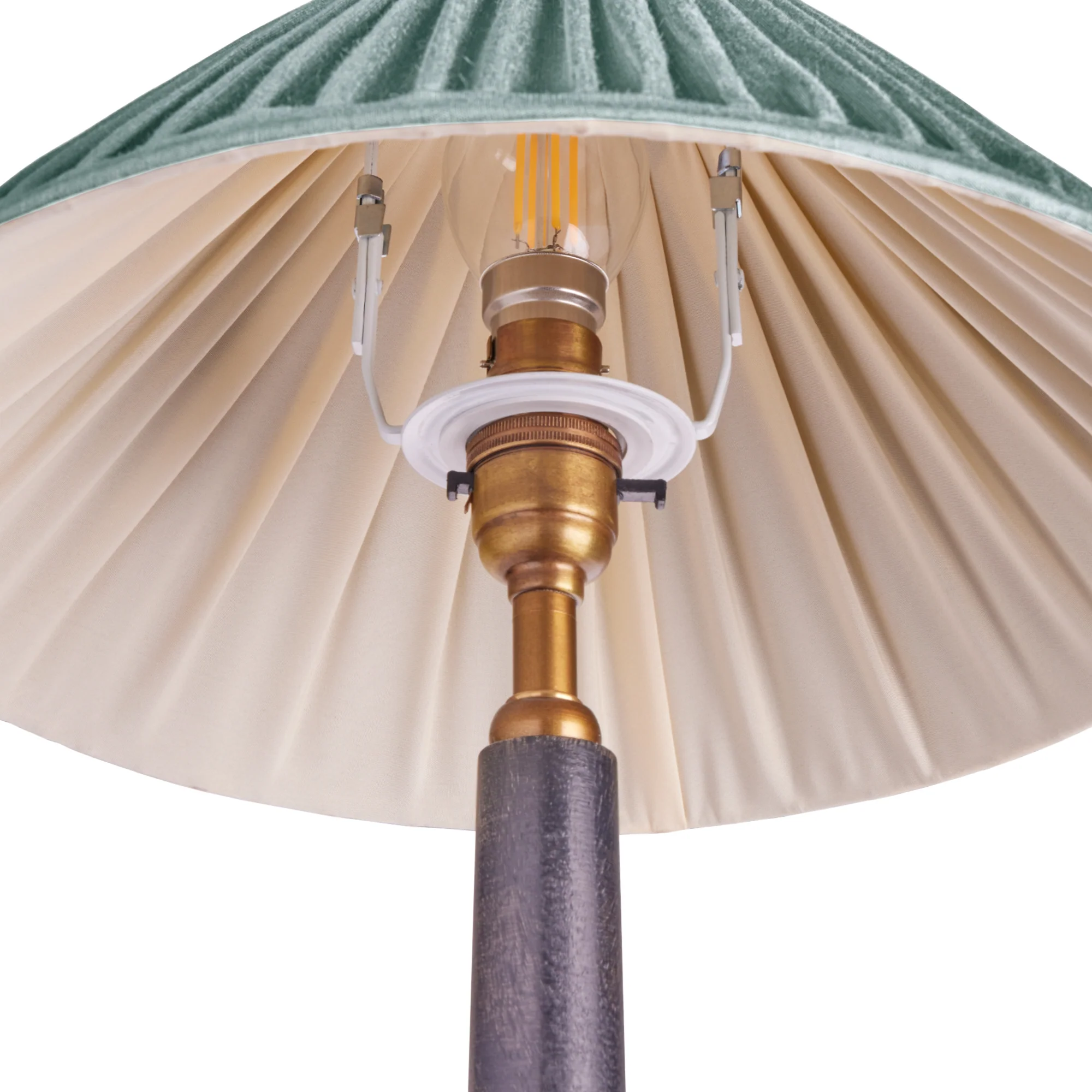 30cm extreme empire shade in Blue silk - Image 4